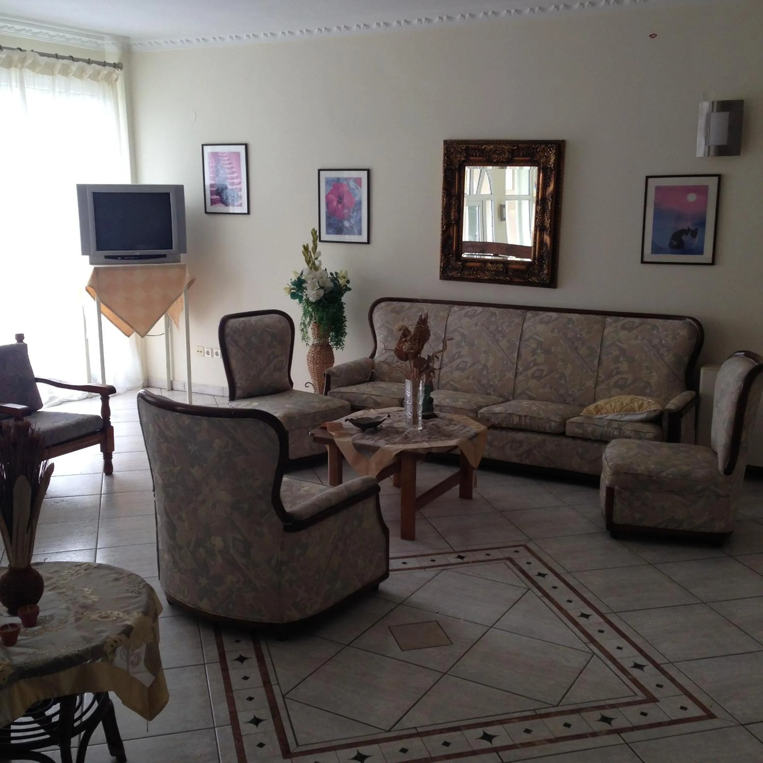 On site in Hotel Akrogiali