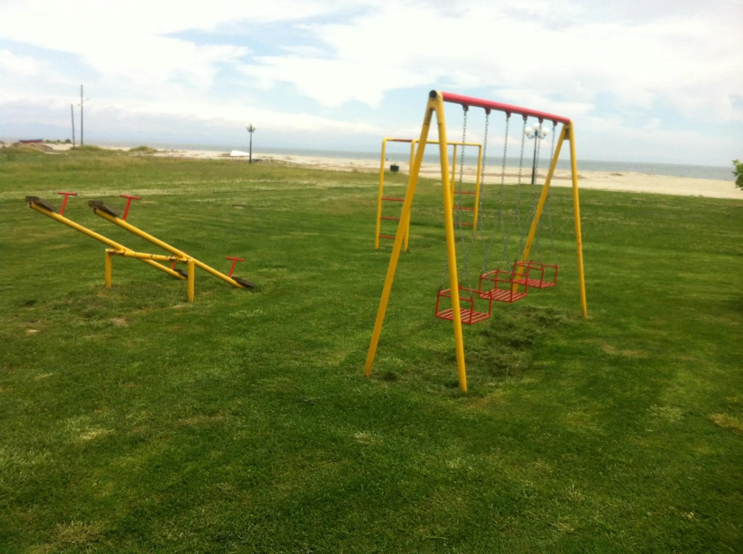 Children play ground in Hotel Akrogiali