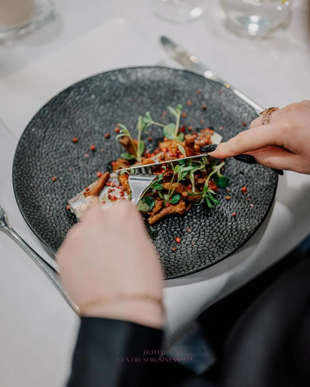 Restaurant/places to eat in Hotel Centrum Business