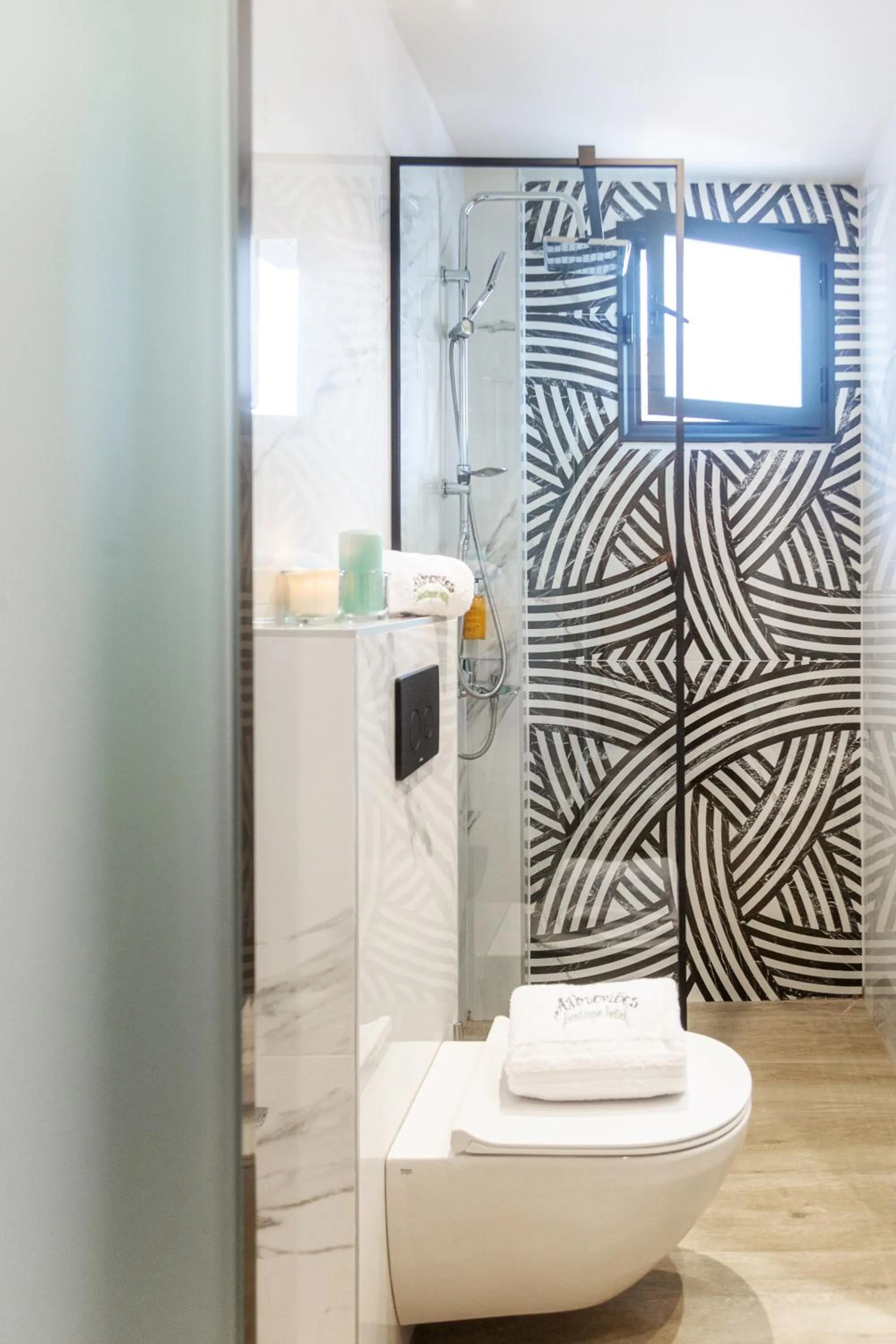 Bathroom in Alkionides Apartments