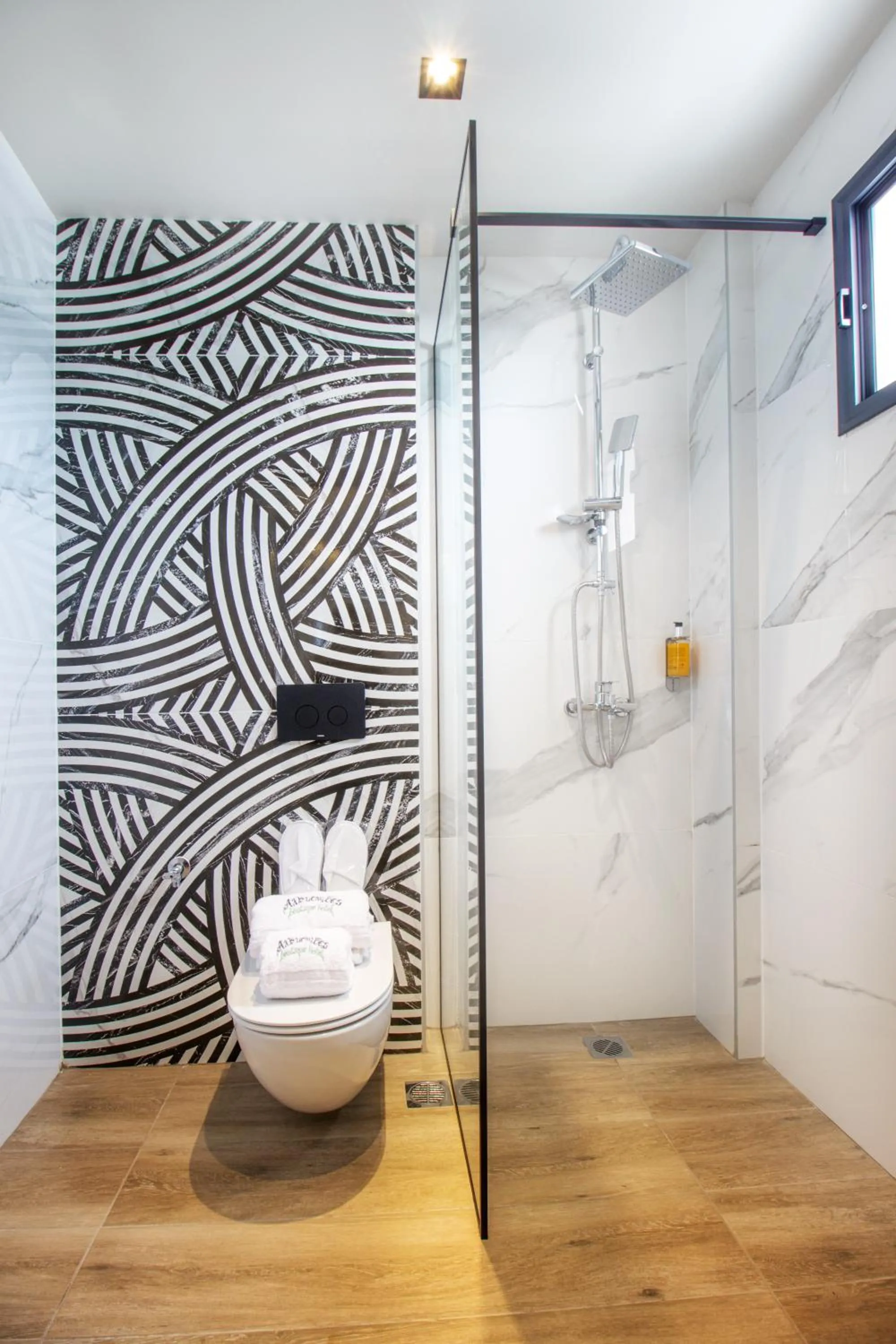 Bathroom in Alkionides Apartments