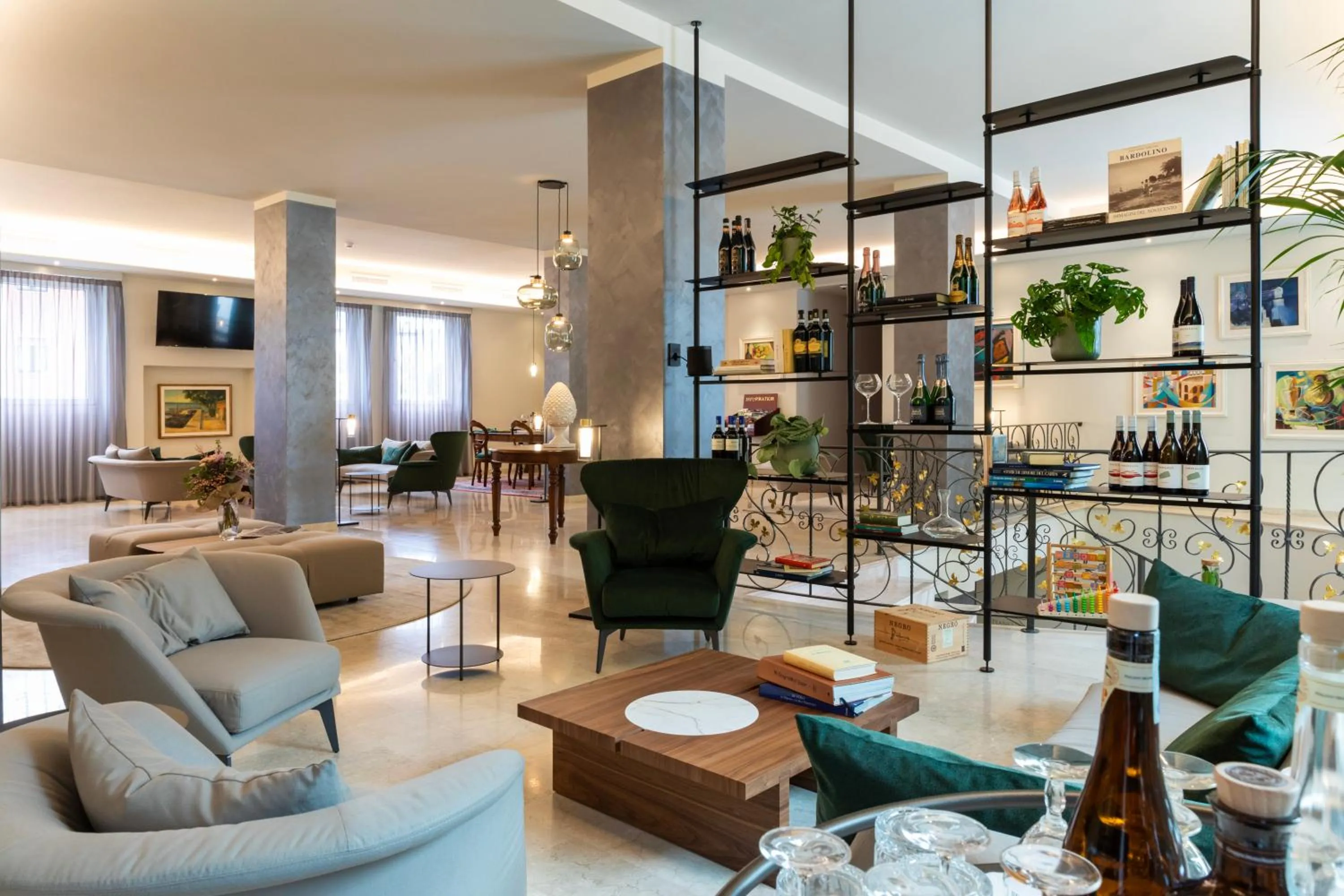 Lobby or reception in Palace Hotel San Pietro