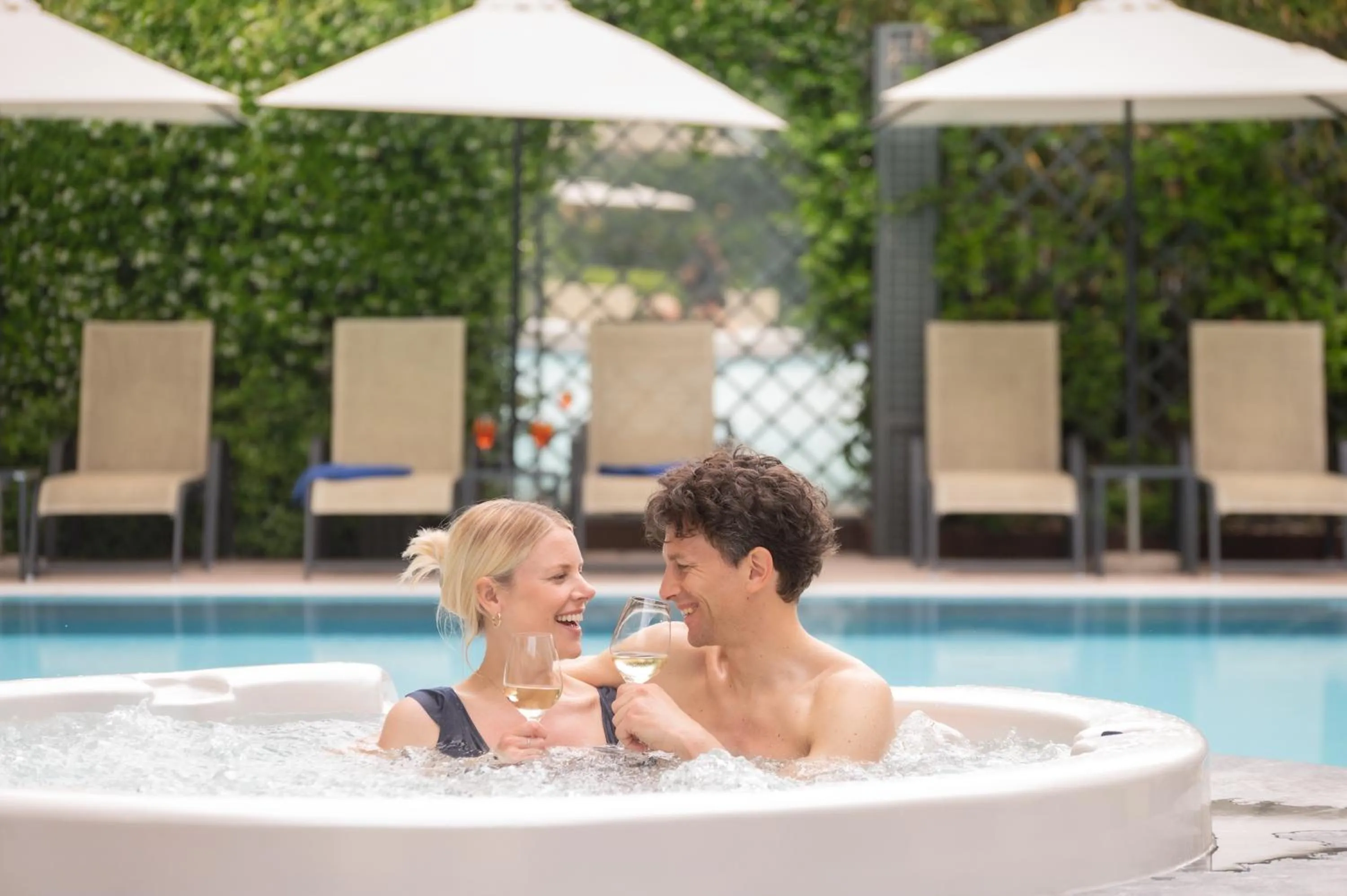 Swimming pool in Palace Hotel San Pietro