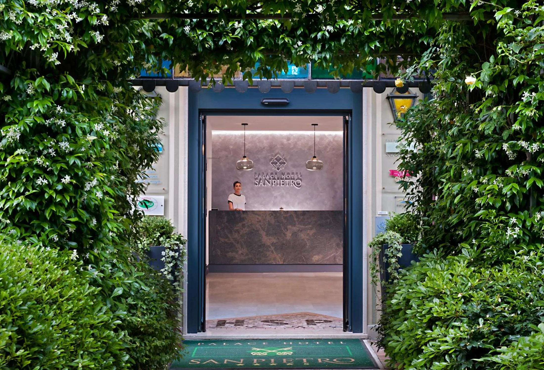 Property building in Palace Hotel San Pietro