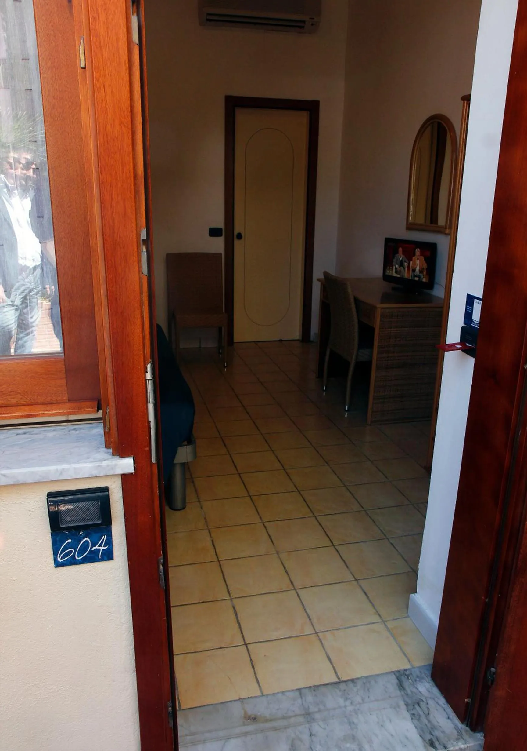 Decorative detail in Hotel Residence La Darsena