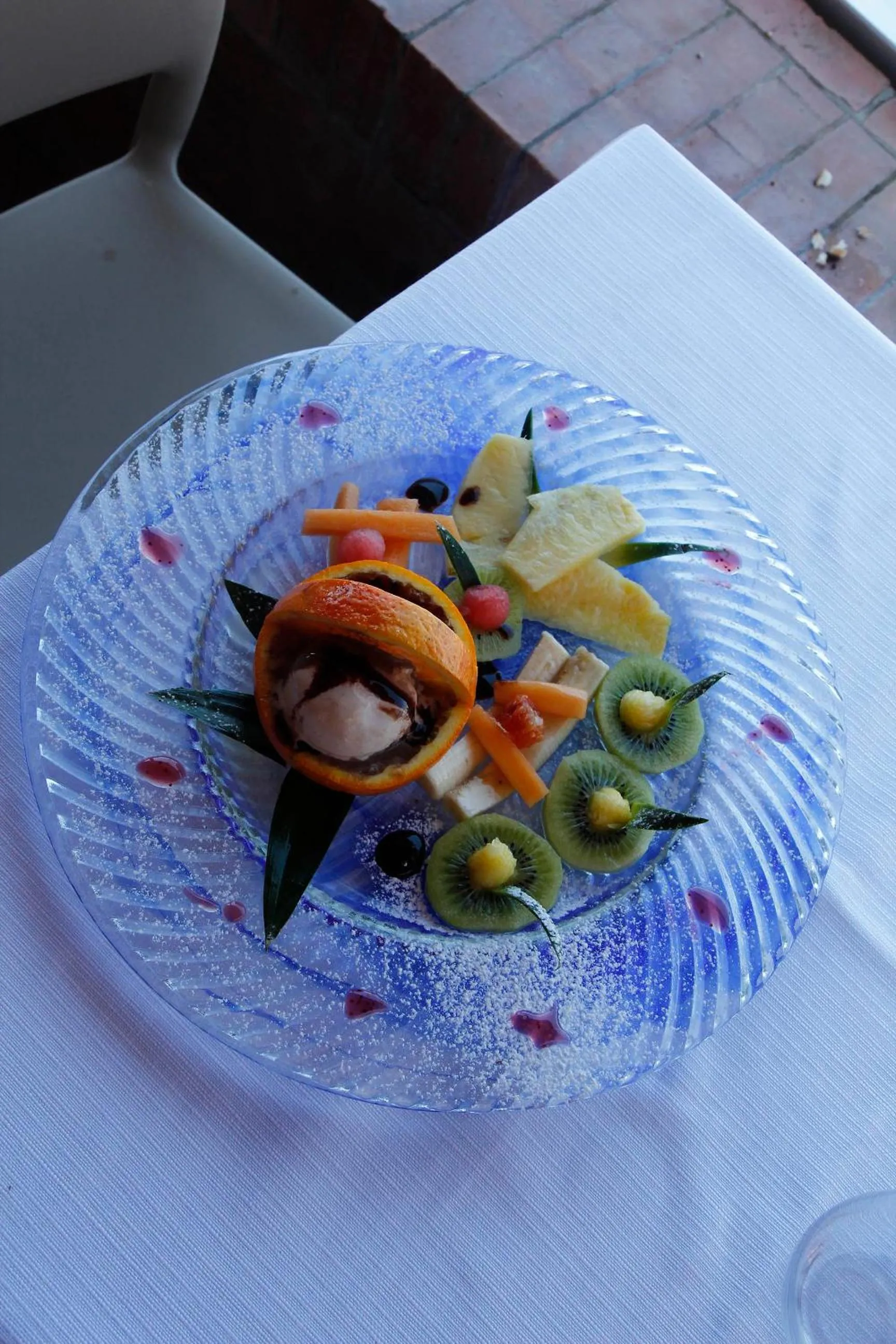 Food close-up in Hotel Residence La Darsena