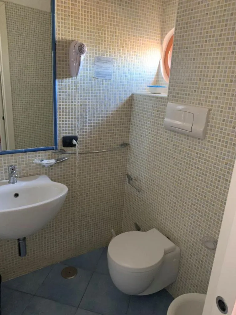 Bathroom in Hotel Residence La Darsena