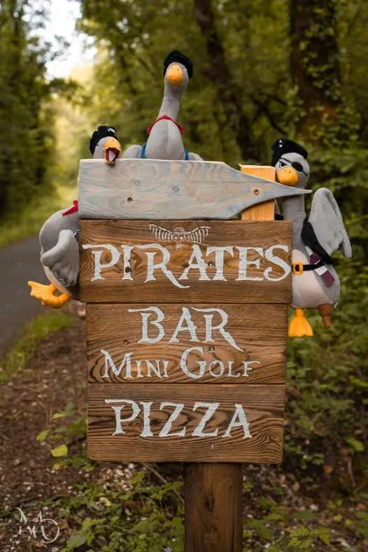 Minigolf in La Maison d'Élise