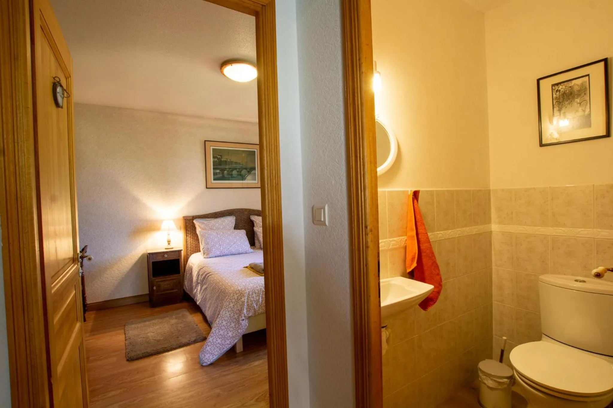 Bedroom, Bed in La Maison d'Élise