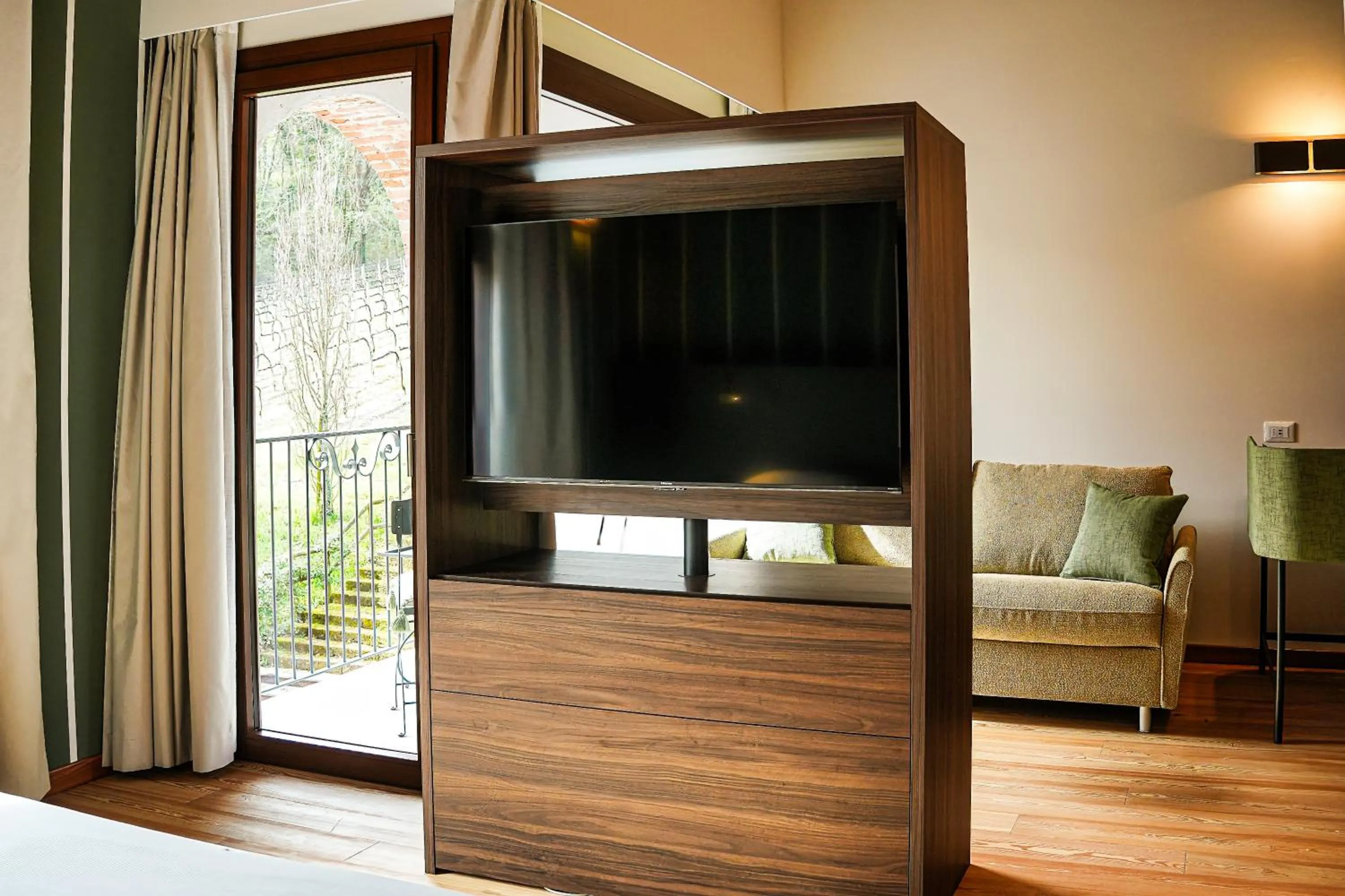 Seating area in Villa Clementina - Prosecco Country Hotel