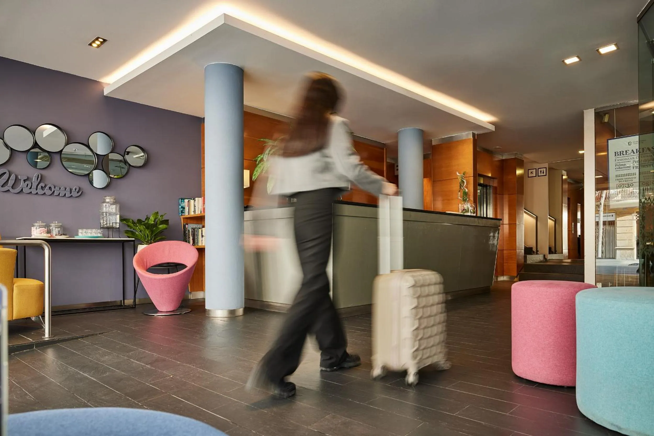 Property building in Barcelona Century Hotel