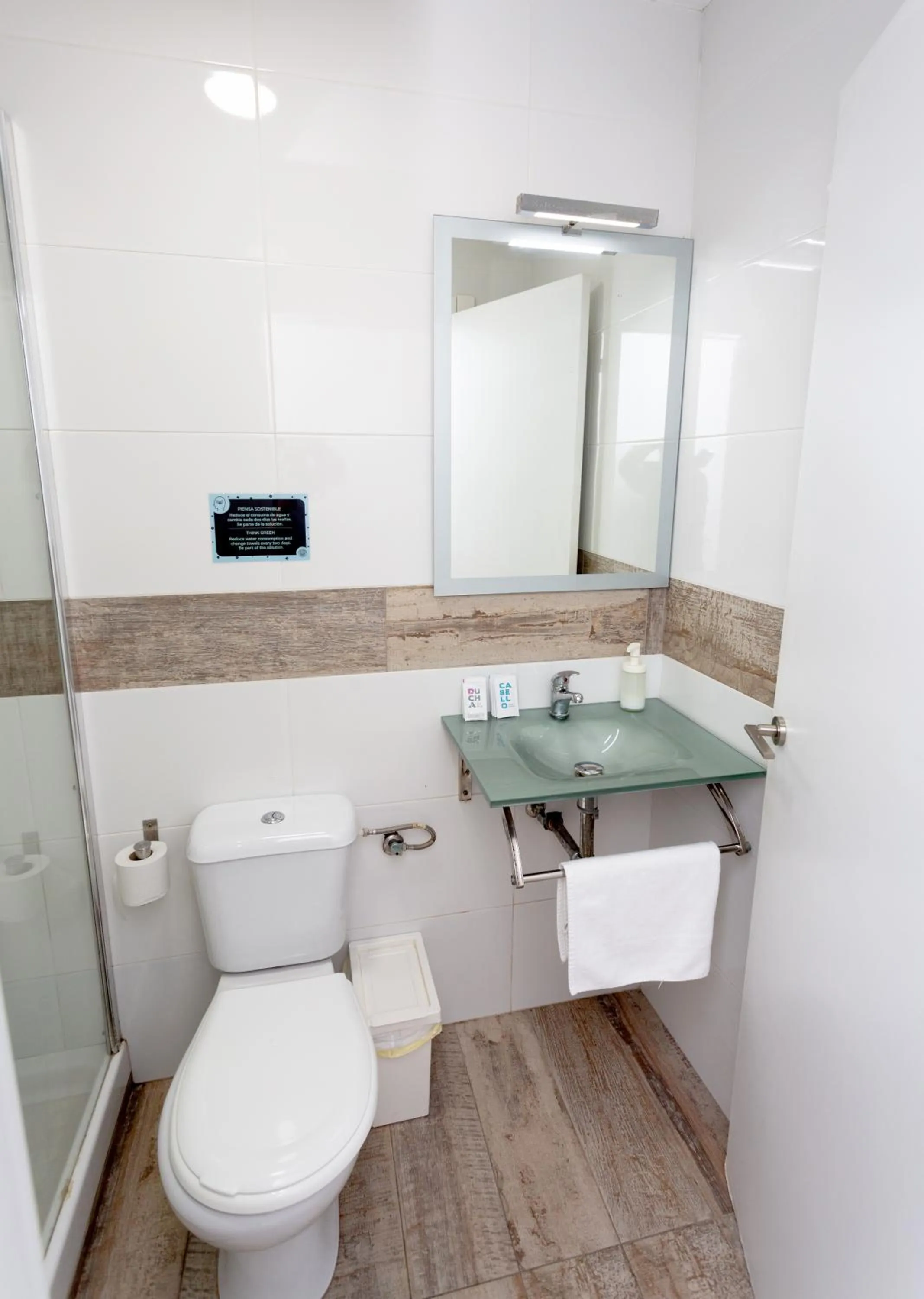 Bathroom in Easy Sants by Bossh! Hotels