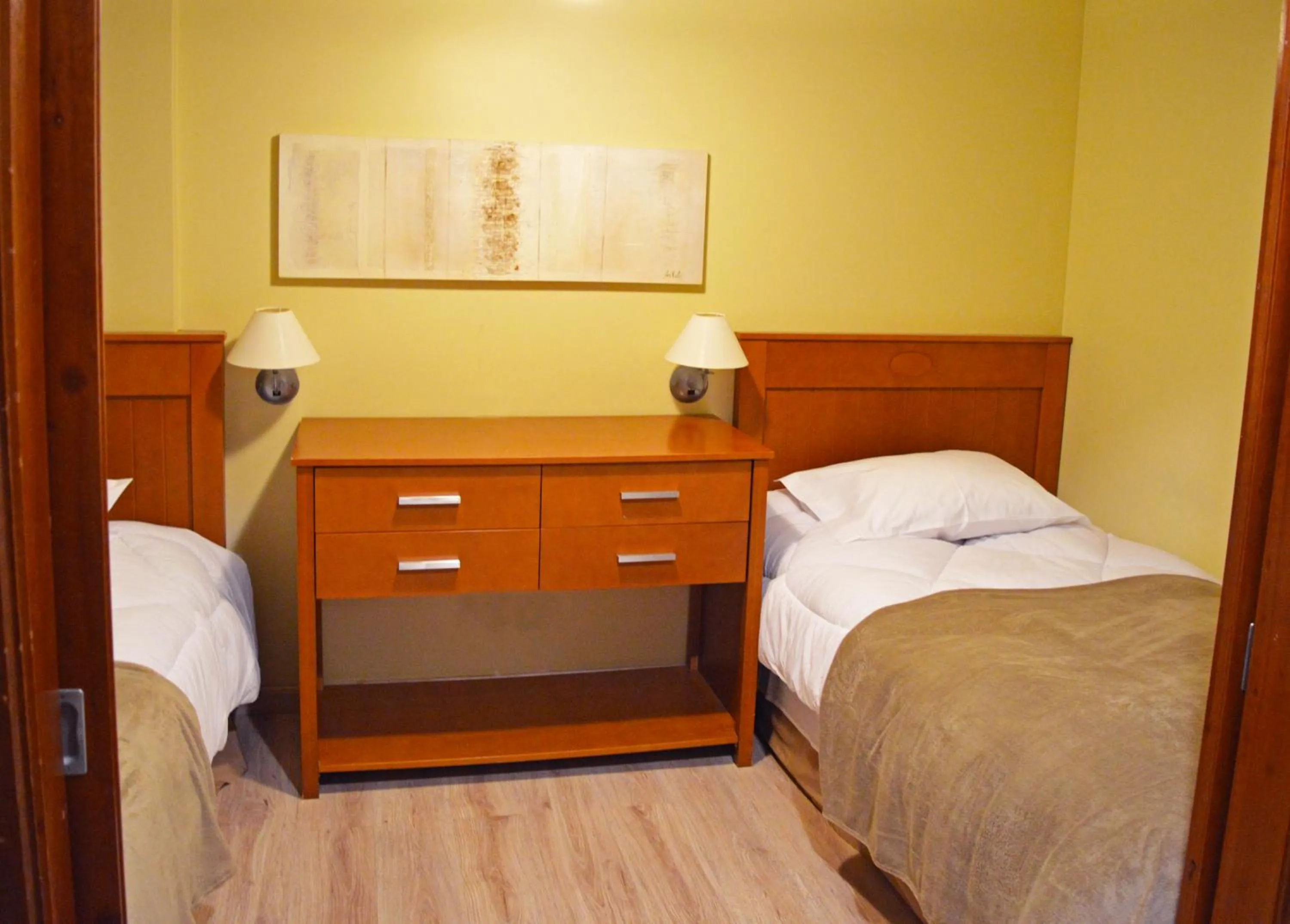 Bedroom, Bed in Sky Borges Hotel Alpenhaus - Gramado