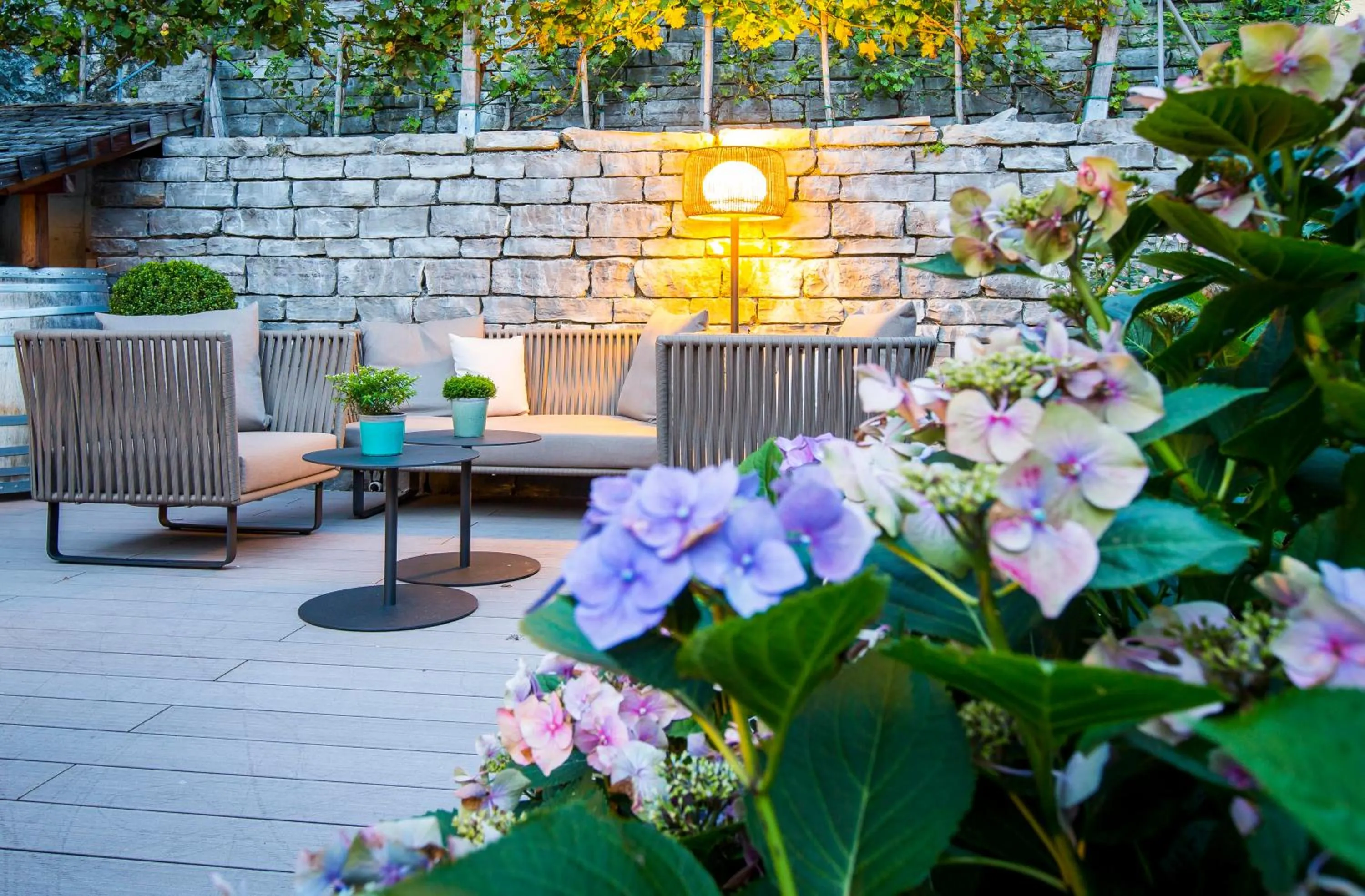 Balcony/Terrace in Genießerhotel Döllerer