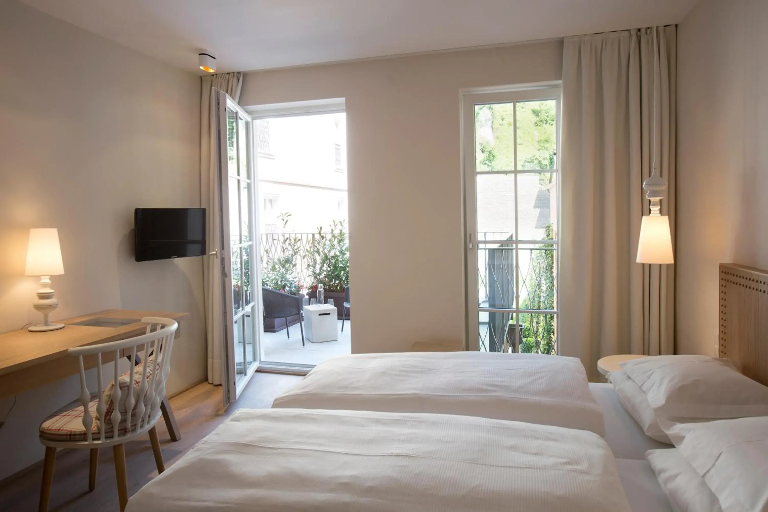 Double Room with Balcony - single occupancy in Genießerhotel Döllerer Double Room with Balcony - single occupancy in Genießerhotel Döllerer