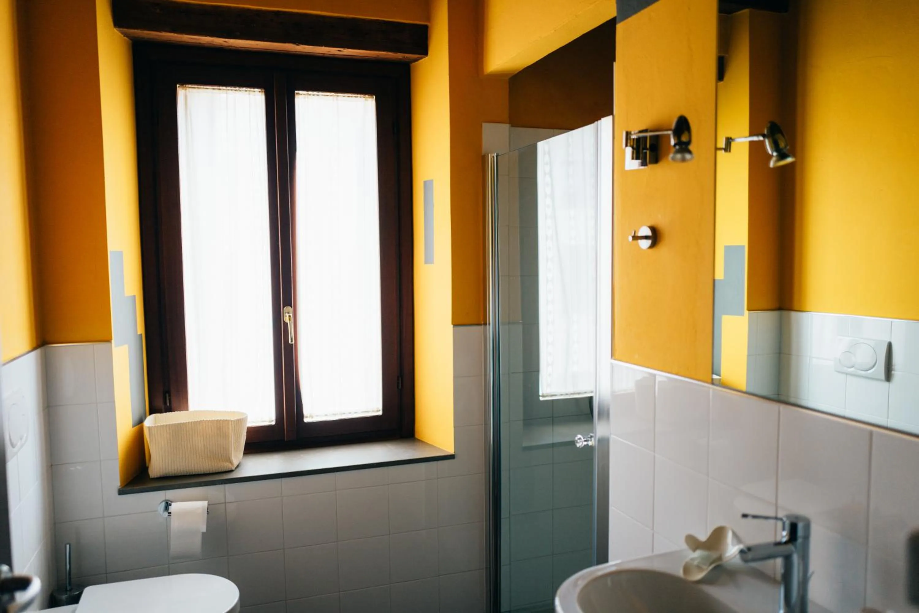 Bathroom in Ristolocanda Grani Di Pepe