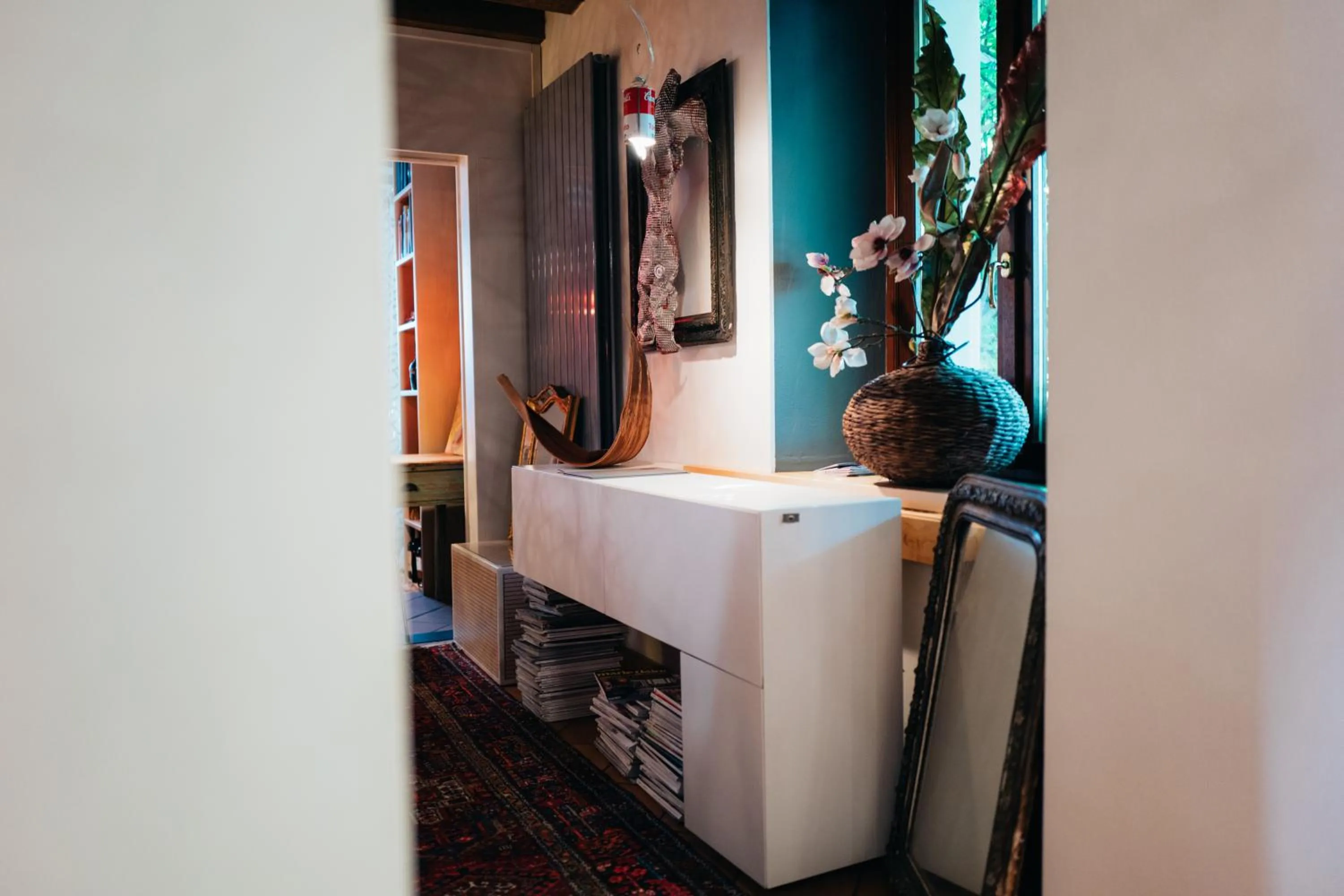 Communal lounge/ TV room in Ristolocanda Grani Di Pepe