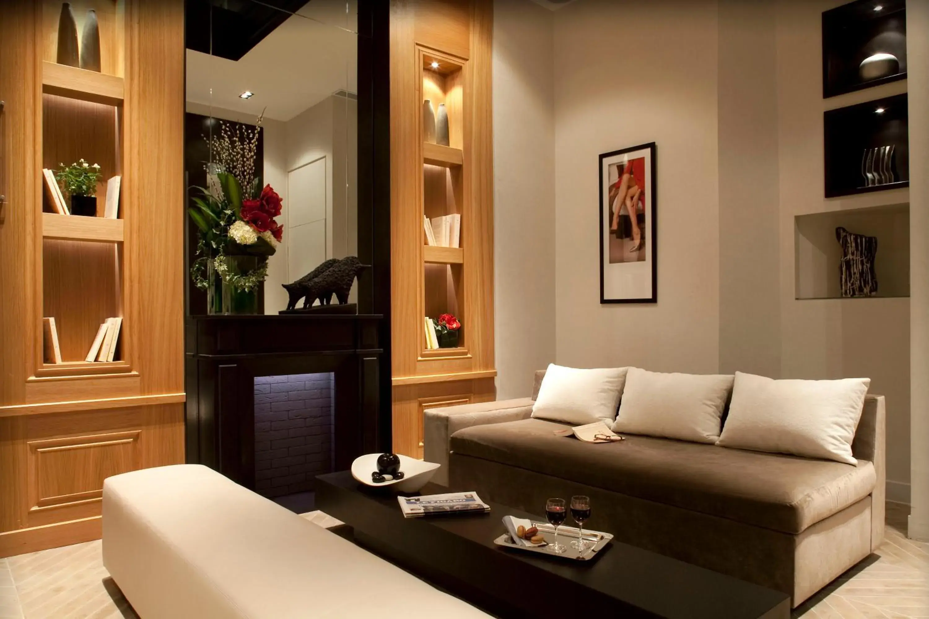 Lobby or reception in Marceau Champs-Elysées Lobby or reception in Marceau Champs-Elysées