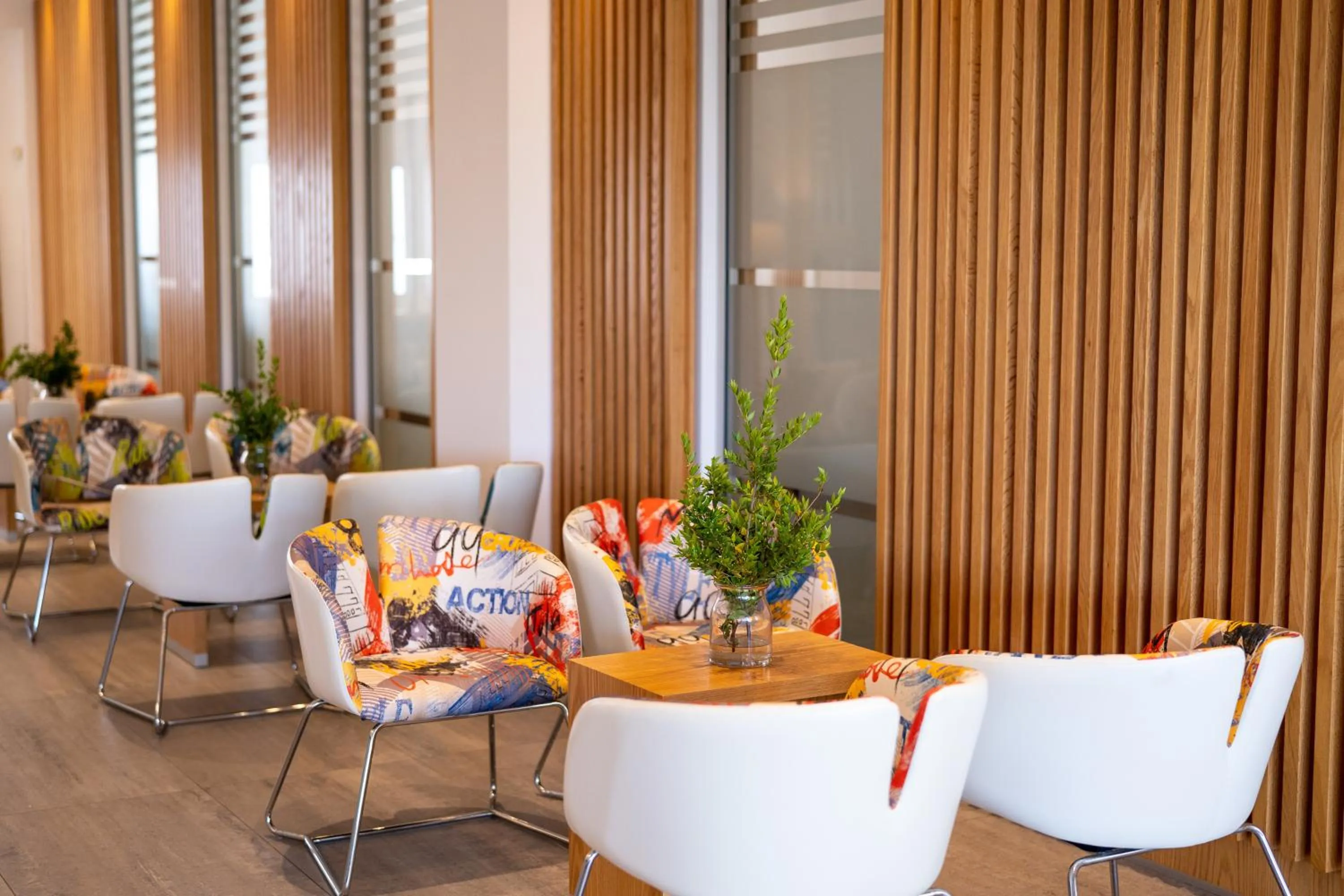 Lobby or reception in Vrachia Beach Hotel & Suites - Adults Only