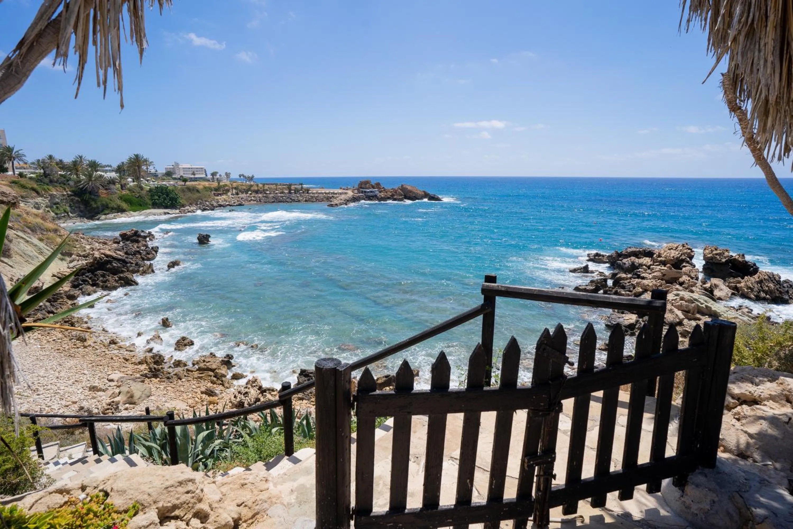 Sea view in Vrachia Beach Hotel & Suites - Adults Only