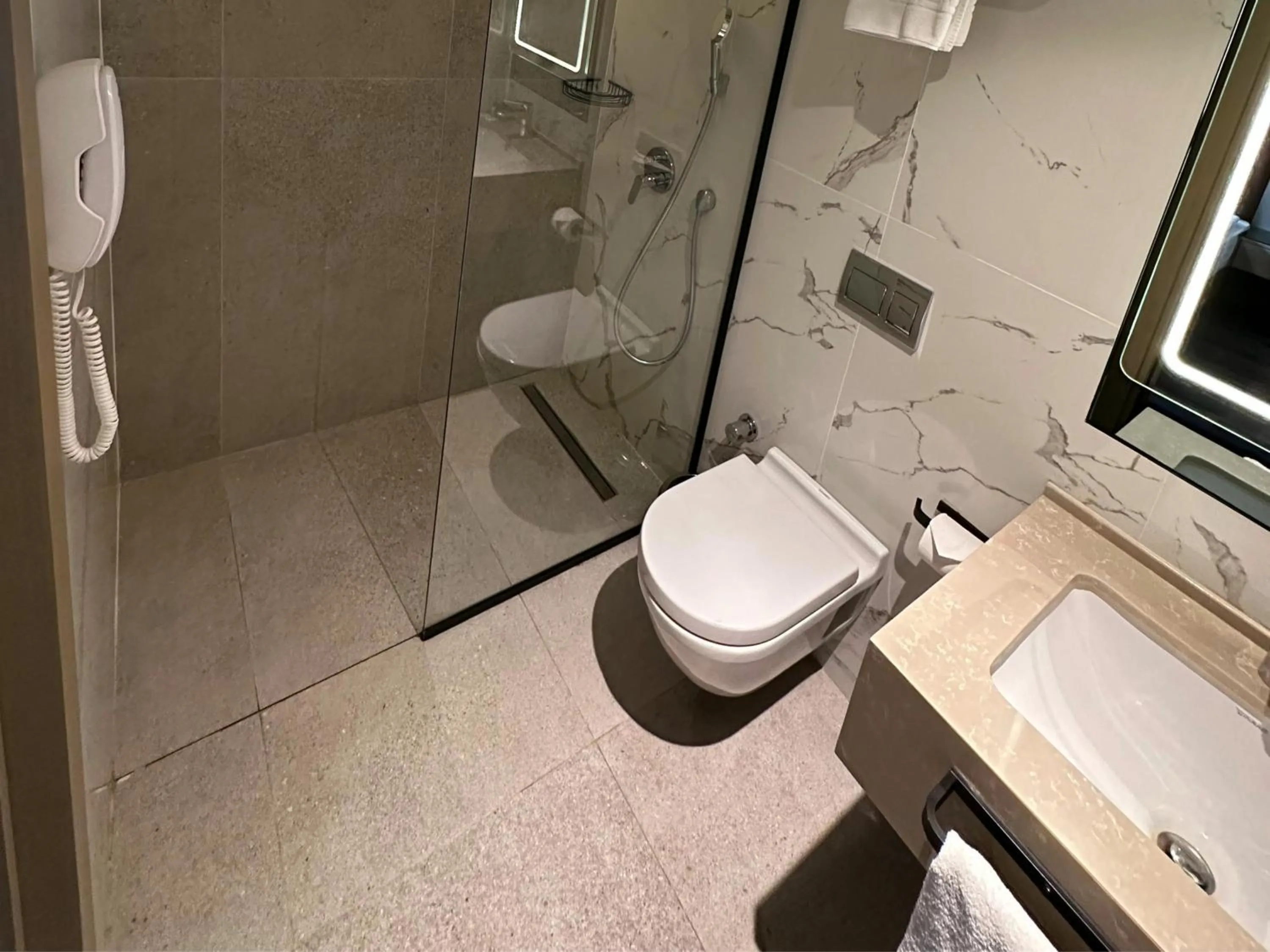 Toilet in Edition Old City Hotel