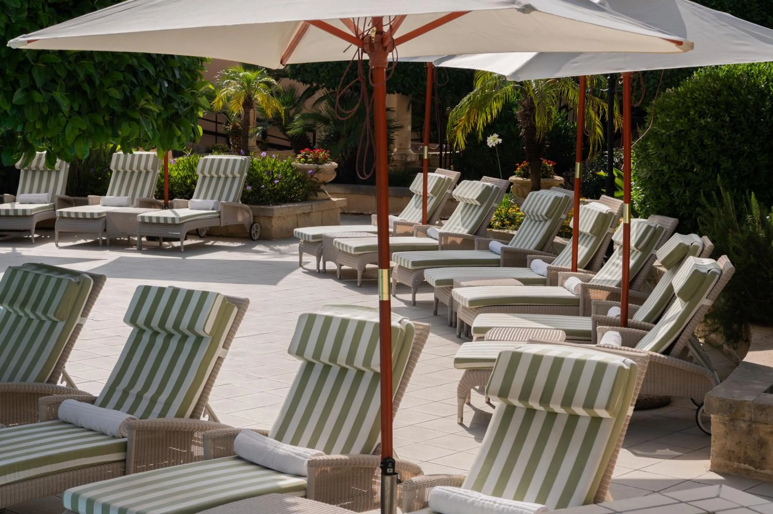 Garden in Corinthia Palace Malta