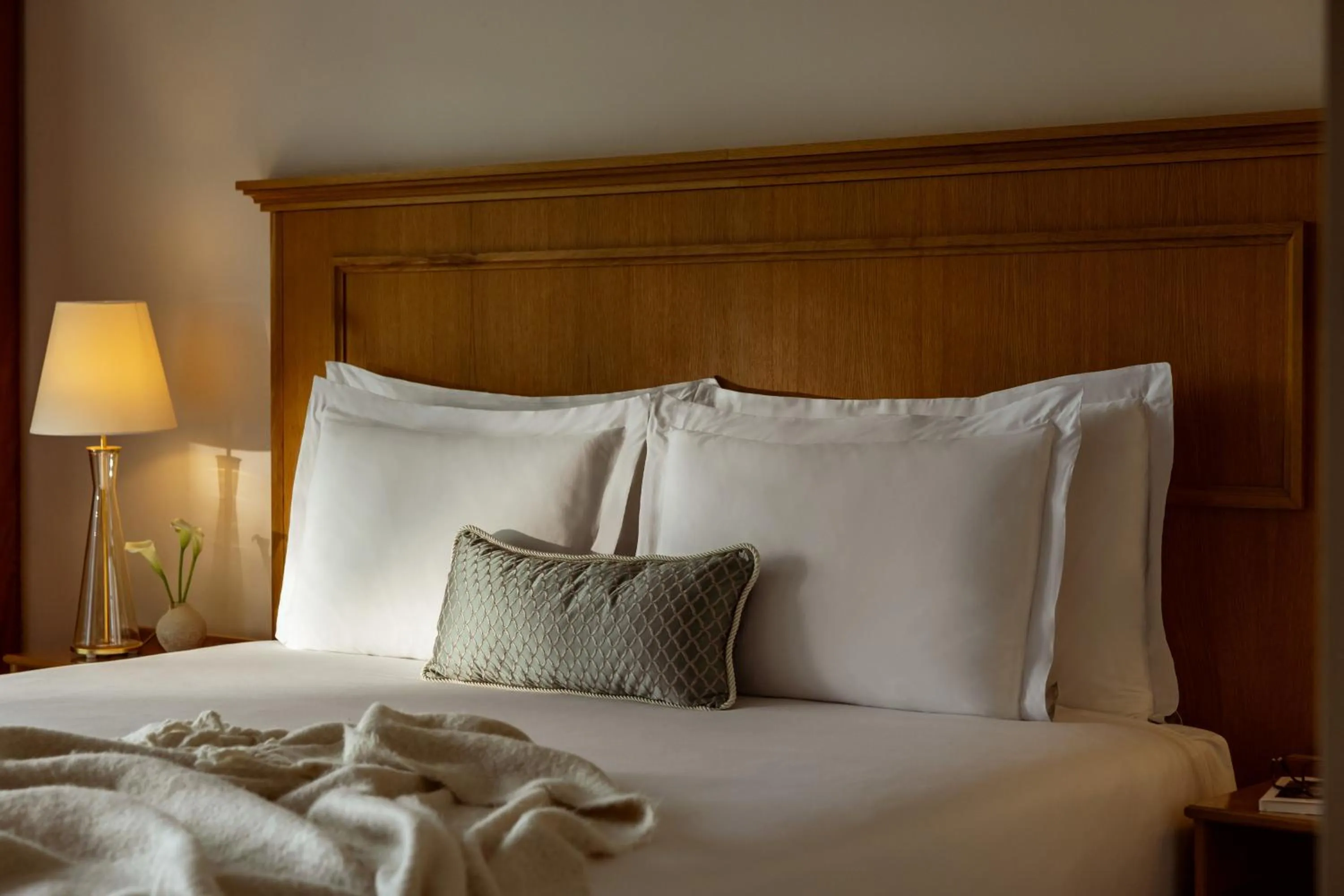 Bed in Corinthia Palace Malta