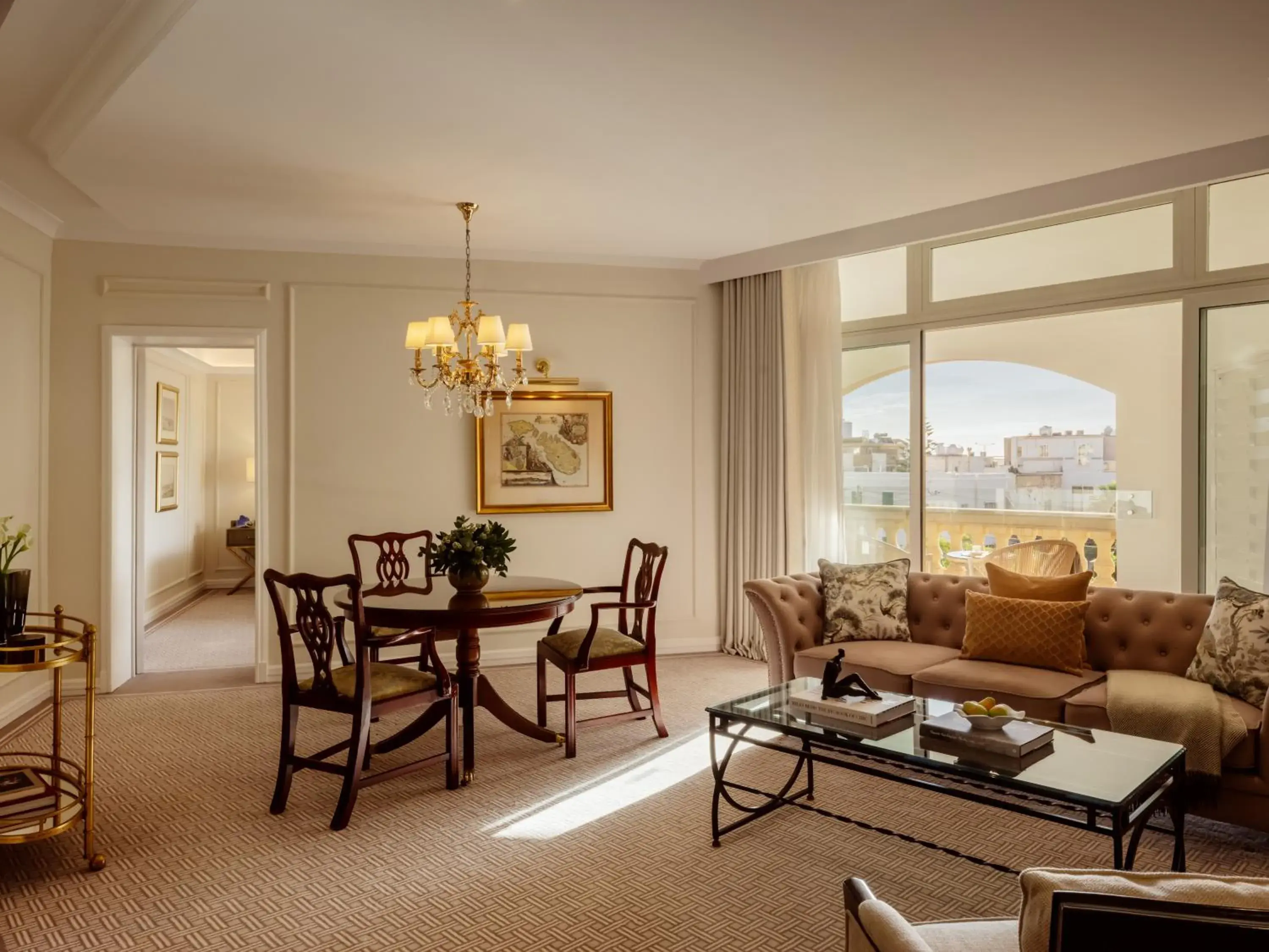 Living room in Corinthia Palace Malta Living room in Corinthia Palace Malta