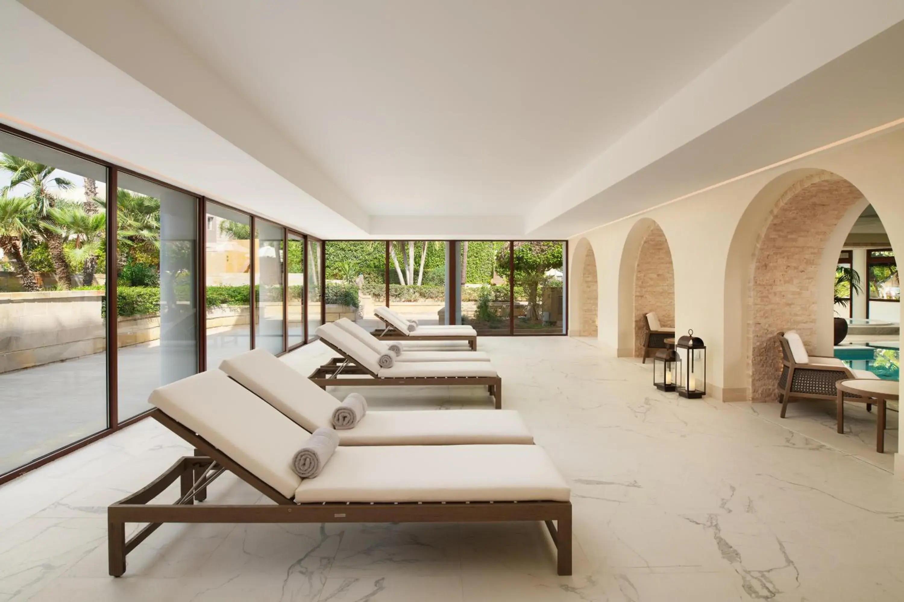 Swimming pool in Corinthia Palace Malta Swimming pool in Corinthia Palace Malta