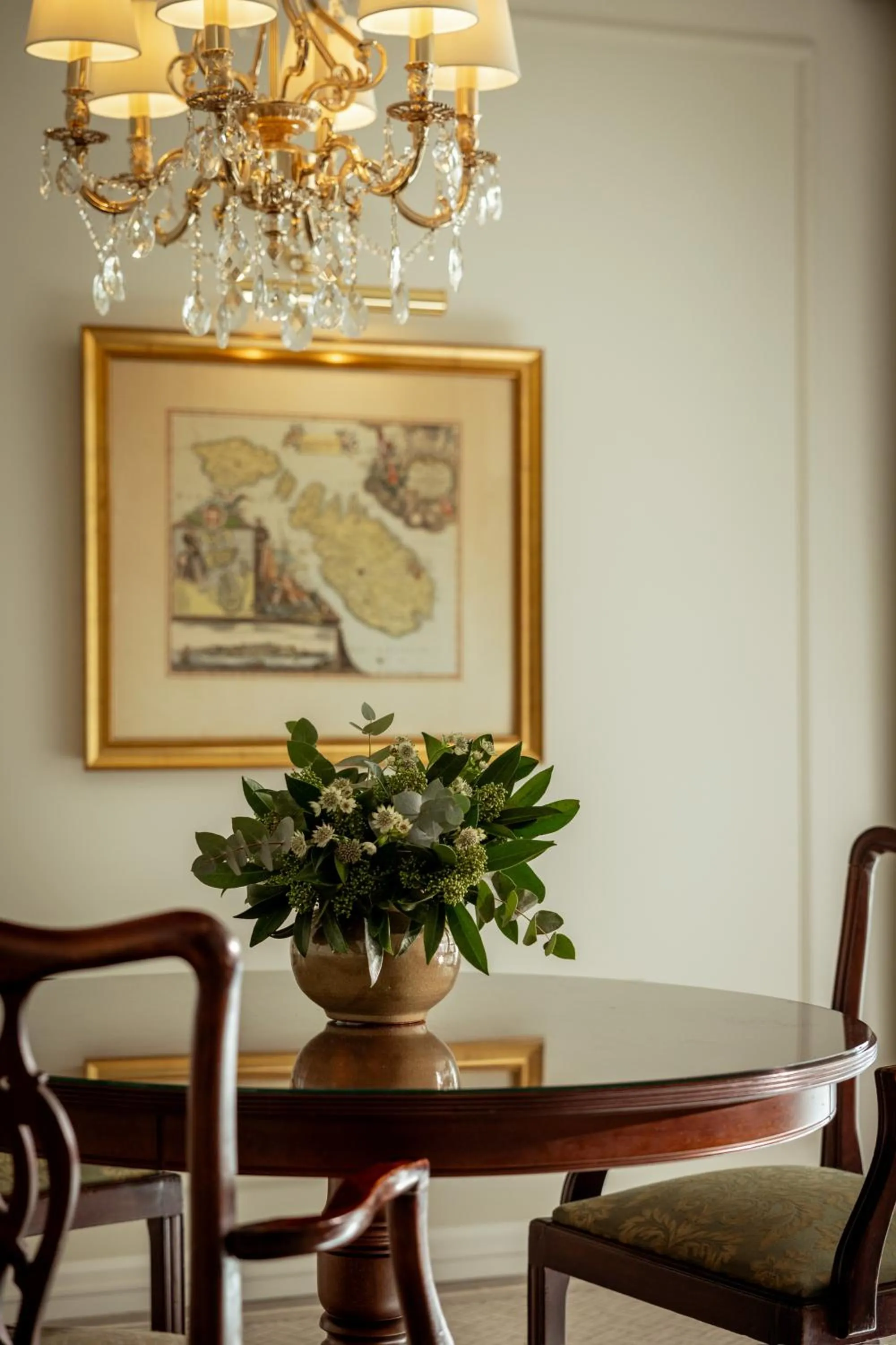 furniture in Corinthia Palace Malta