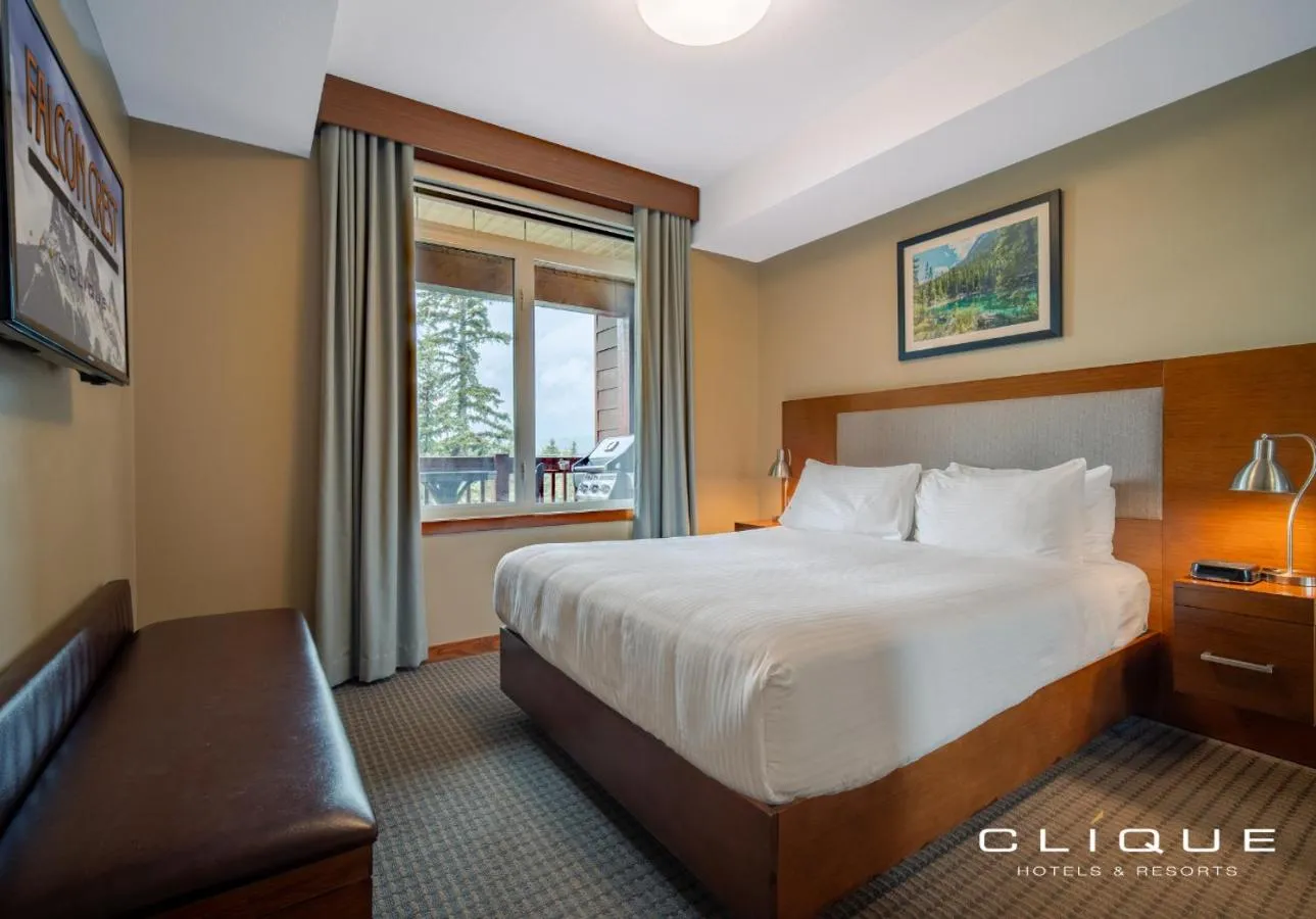 Bedroom, Bed in Falcon Crest Lodge by CLIQUE
