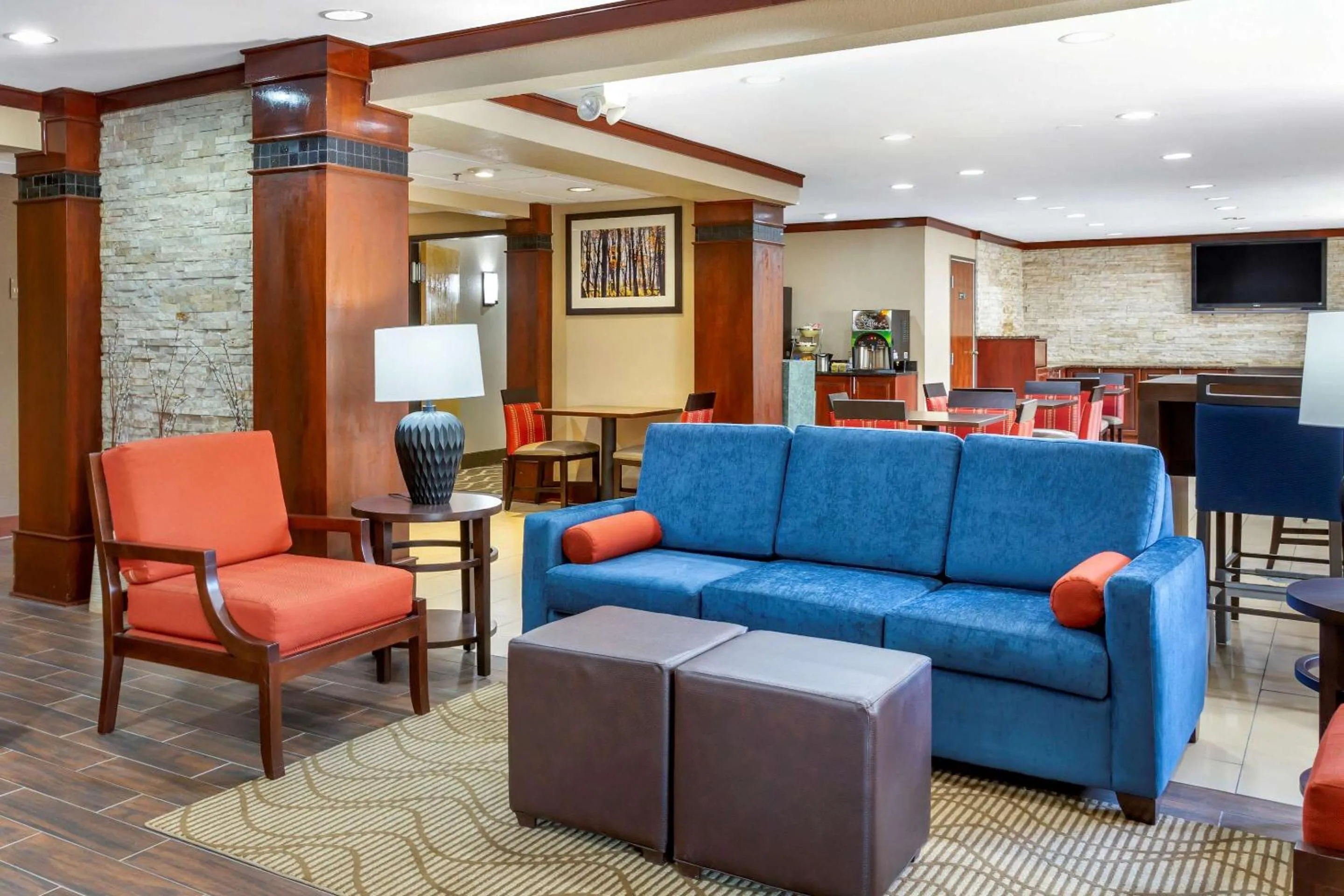 Lobby or reception in Comfort Inn Hoffman Estates - Schaumburg