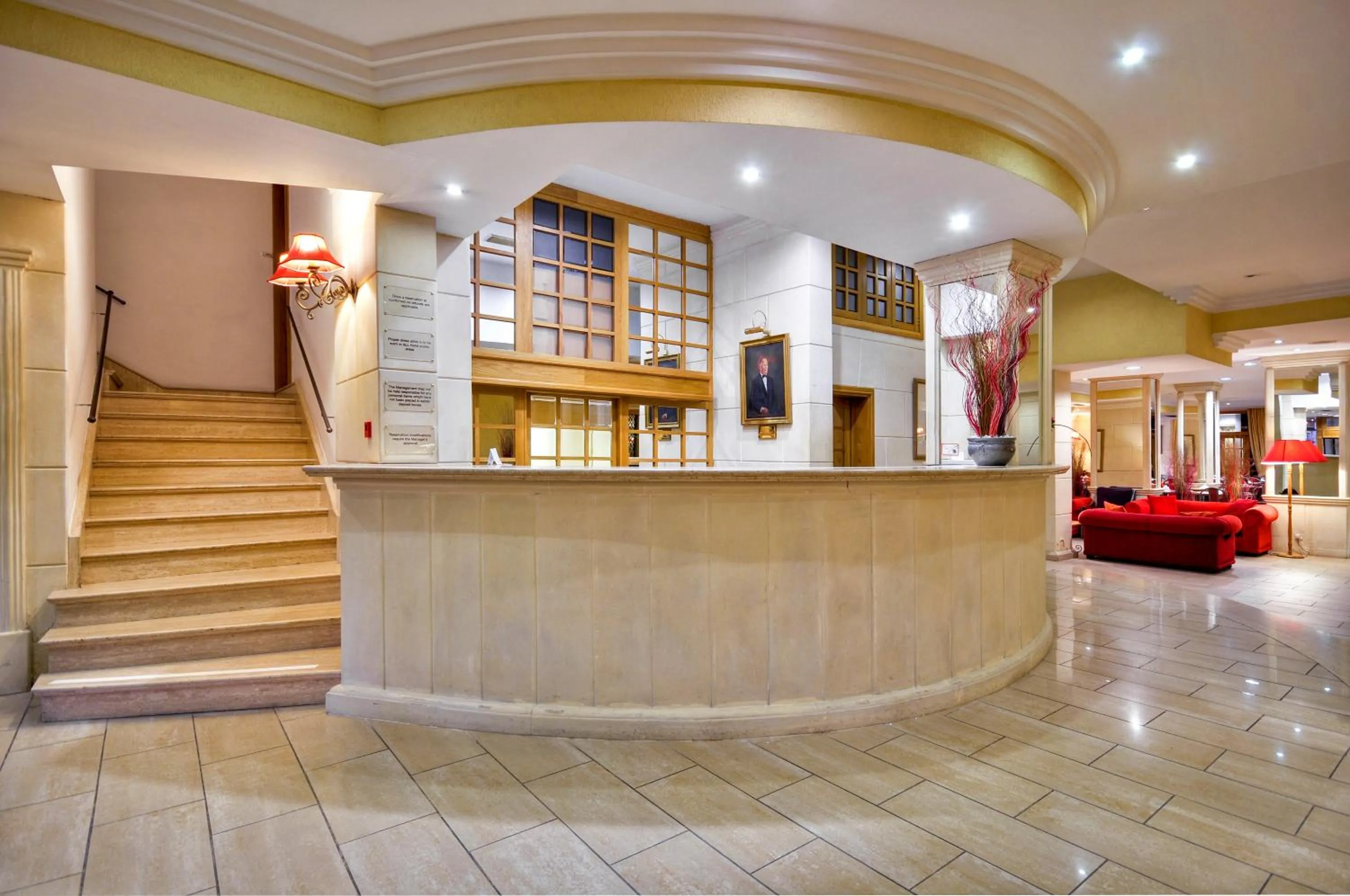 Lobby or reception in Hotel Kennedy Nova