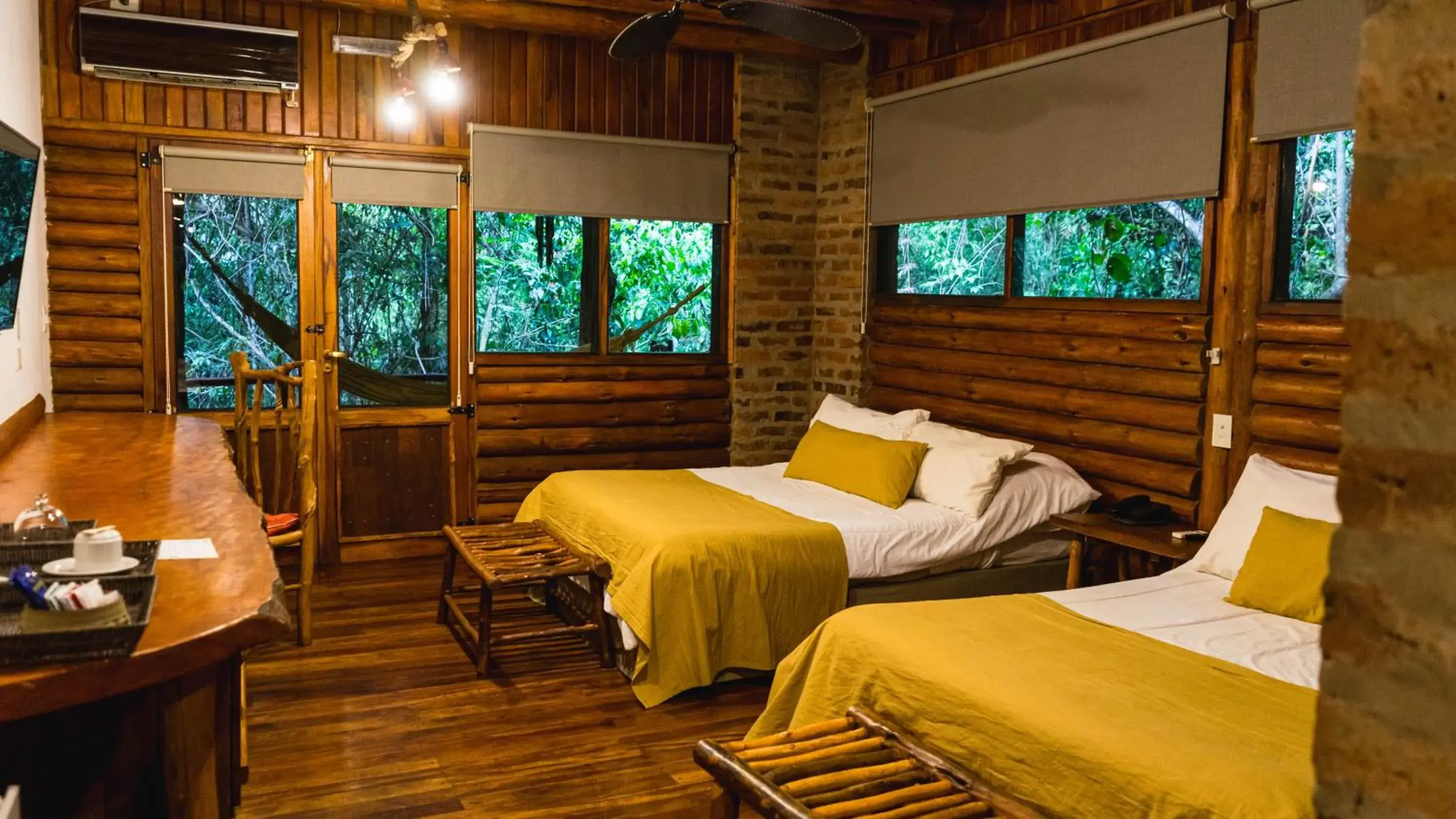 Double Twin Standard in La Aldea De La Selva Lodge Double Twin Standard in La Aldea De La Selva Lodge