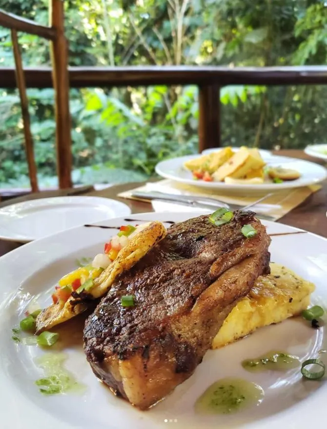 Food in La Aldea De La Selva Lodge