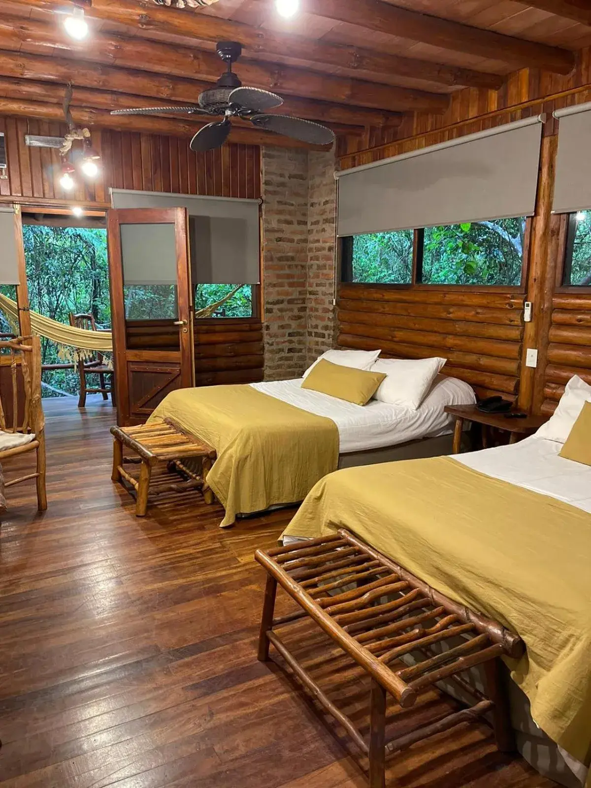 Double Twin Standard in La Aldea De La Selva Lodge Double Twin Standard in La Aldea De La Selva Lodge