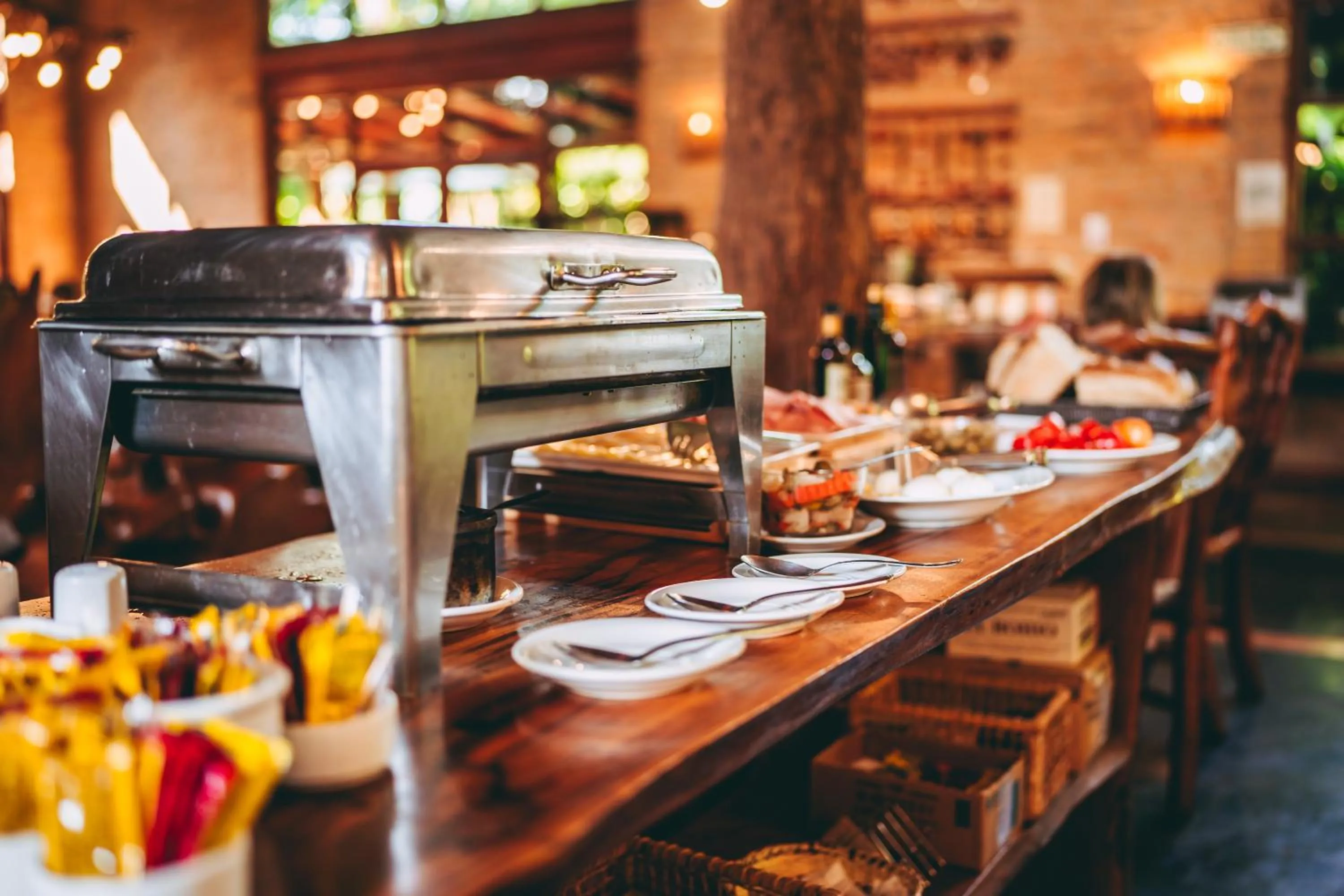 Breakfast in La Aldea De La Selva Lodge