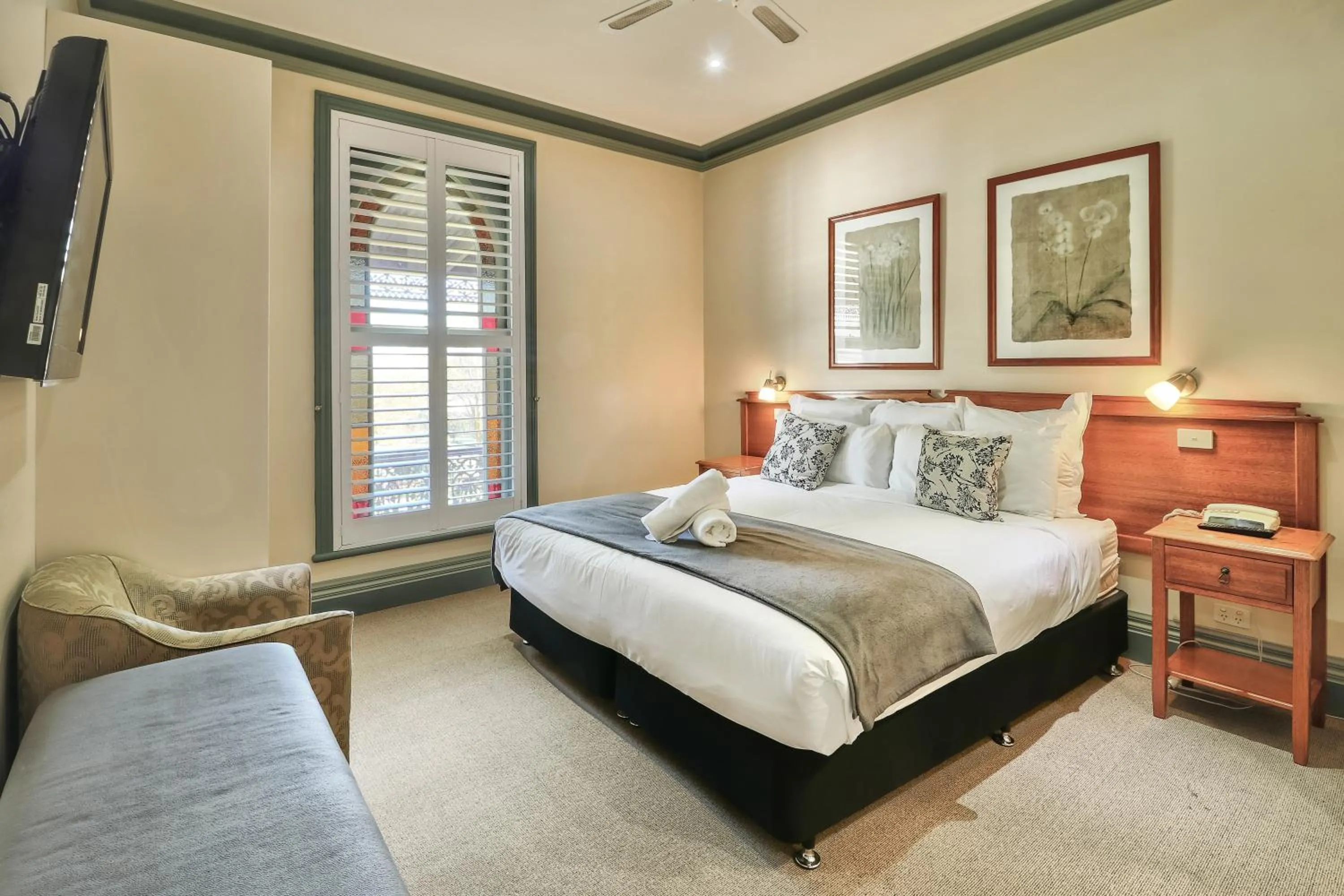 Bed in Alzburg Resort