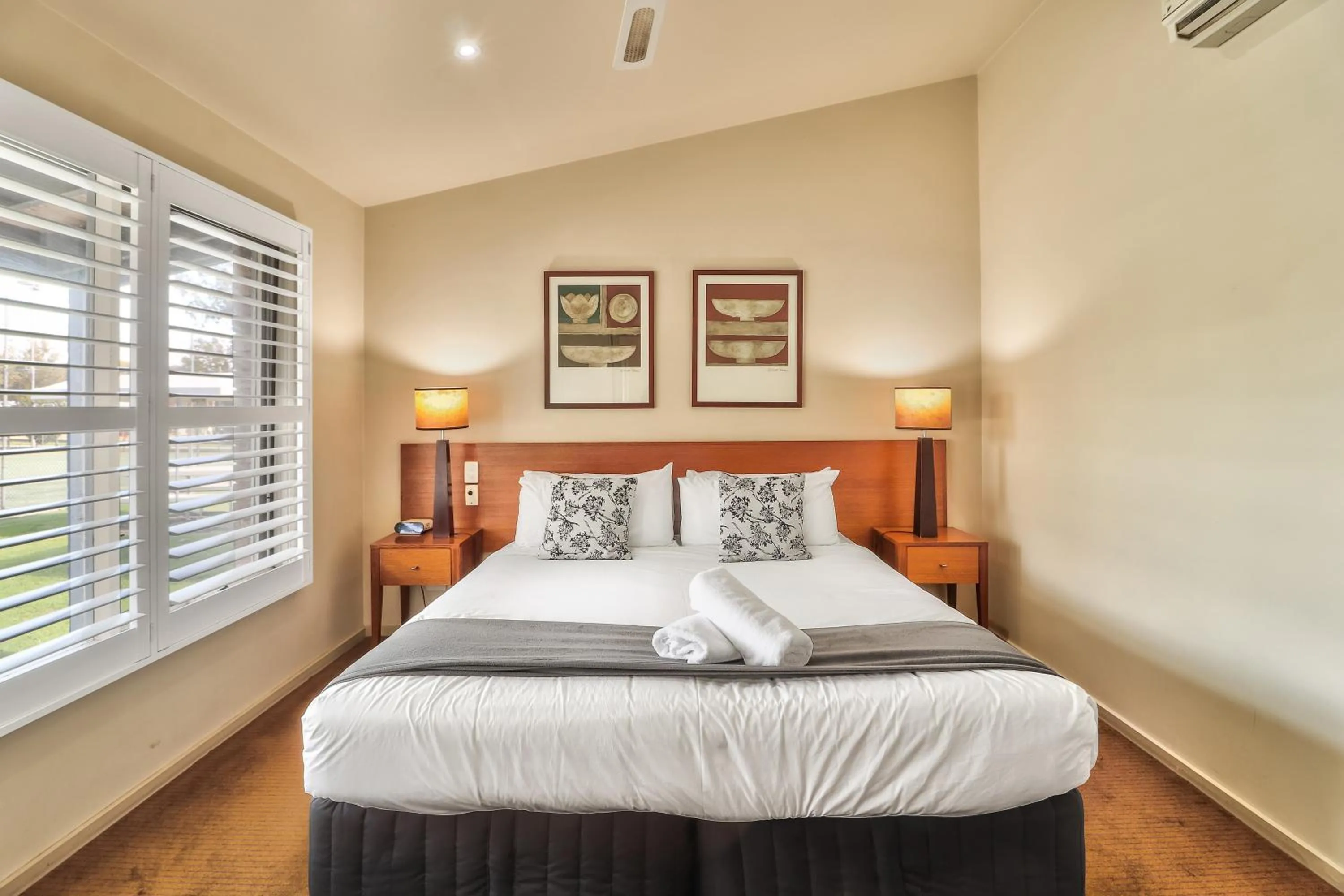 Bed in Alzburg Resort