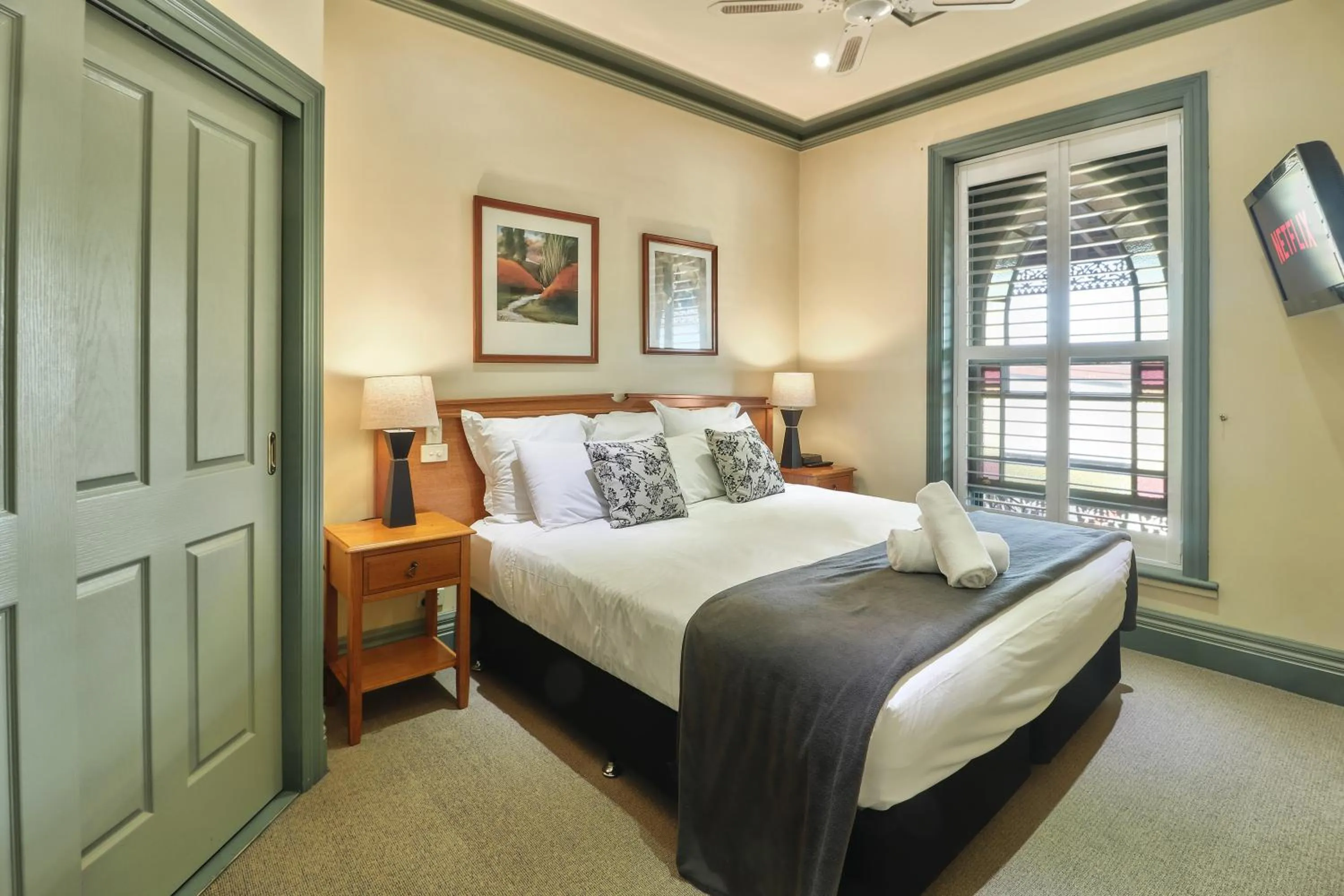 Bed in Alzburg Resort