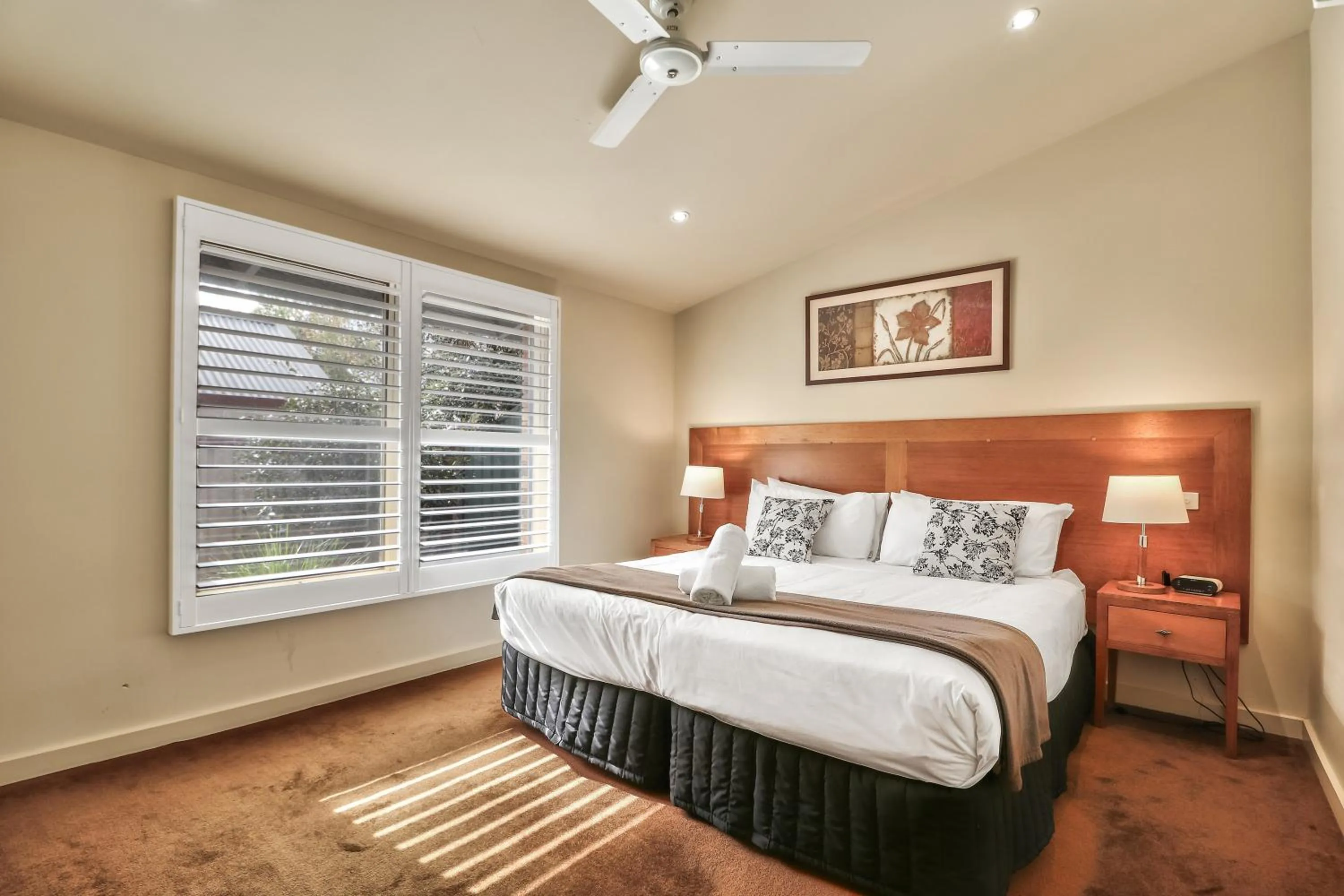 Bed in Alzburg Resort