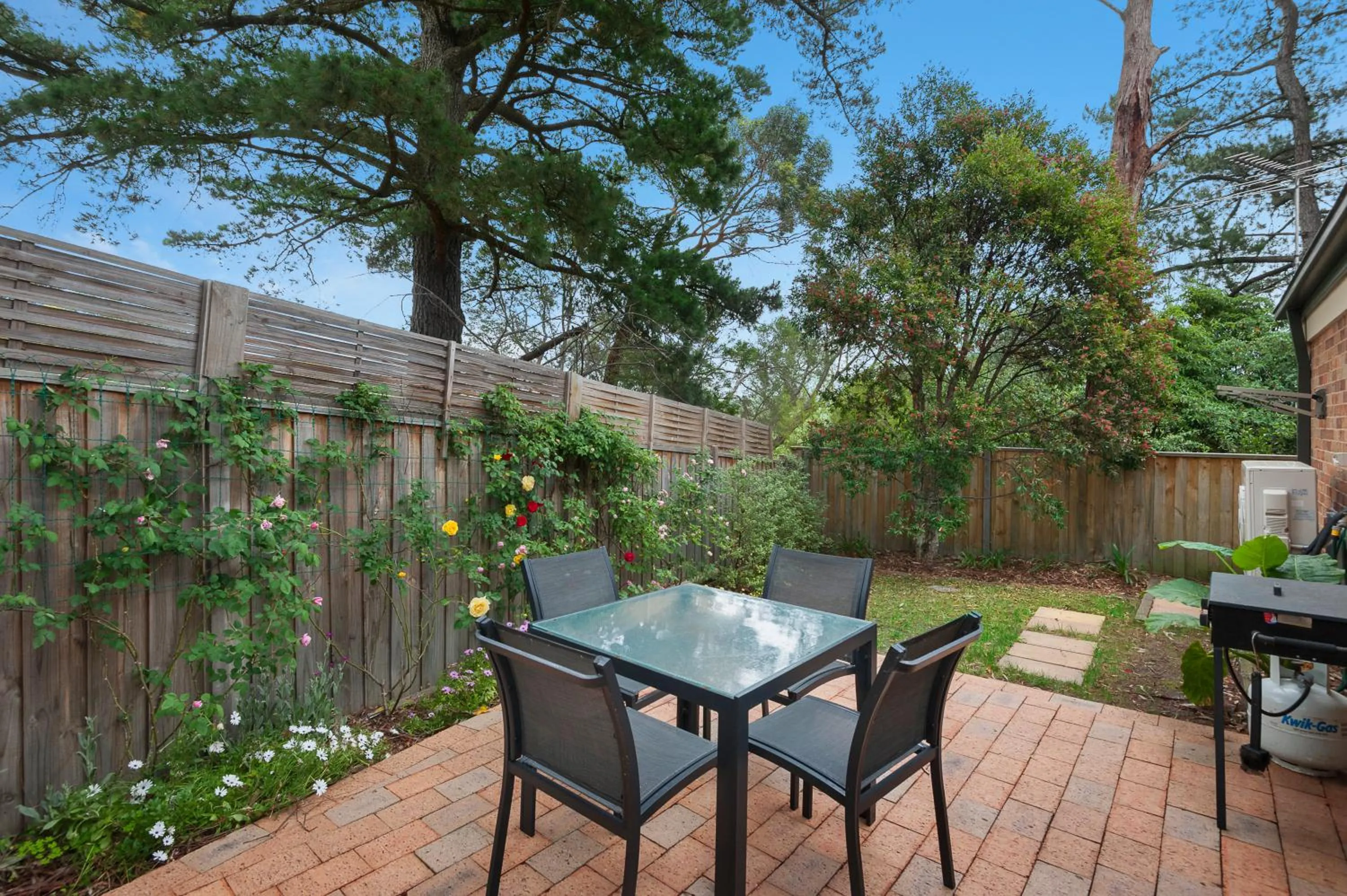 Patio in Bungunyah Apartments