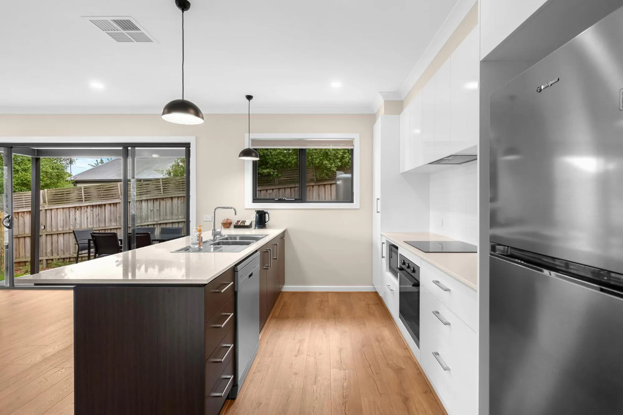 dishwasher in Bungunyah Apartments