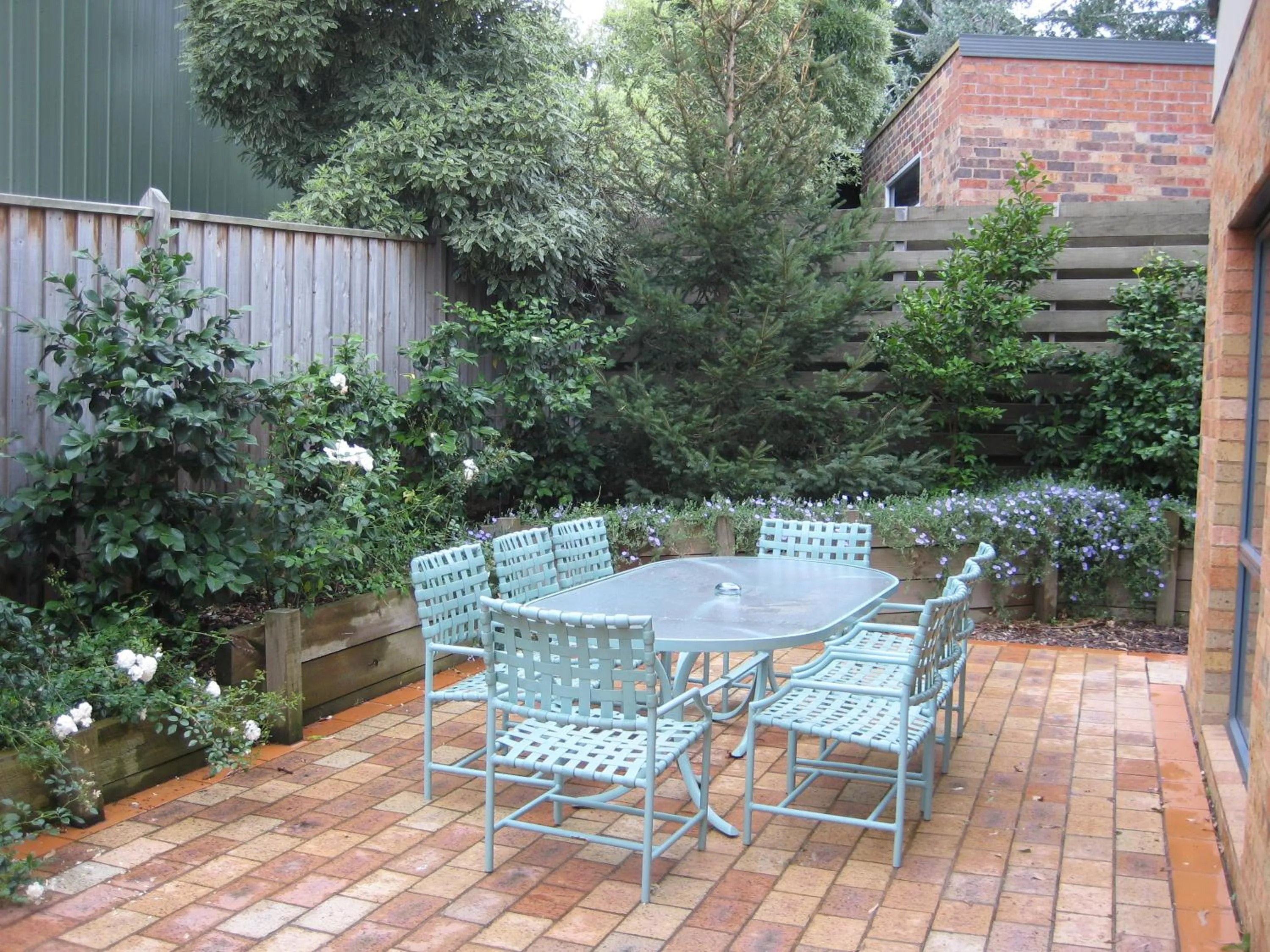 Patio in Bungunyah Apartments