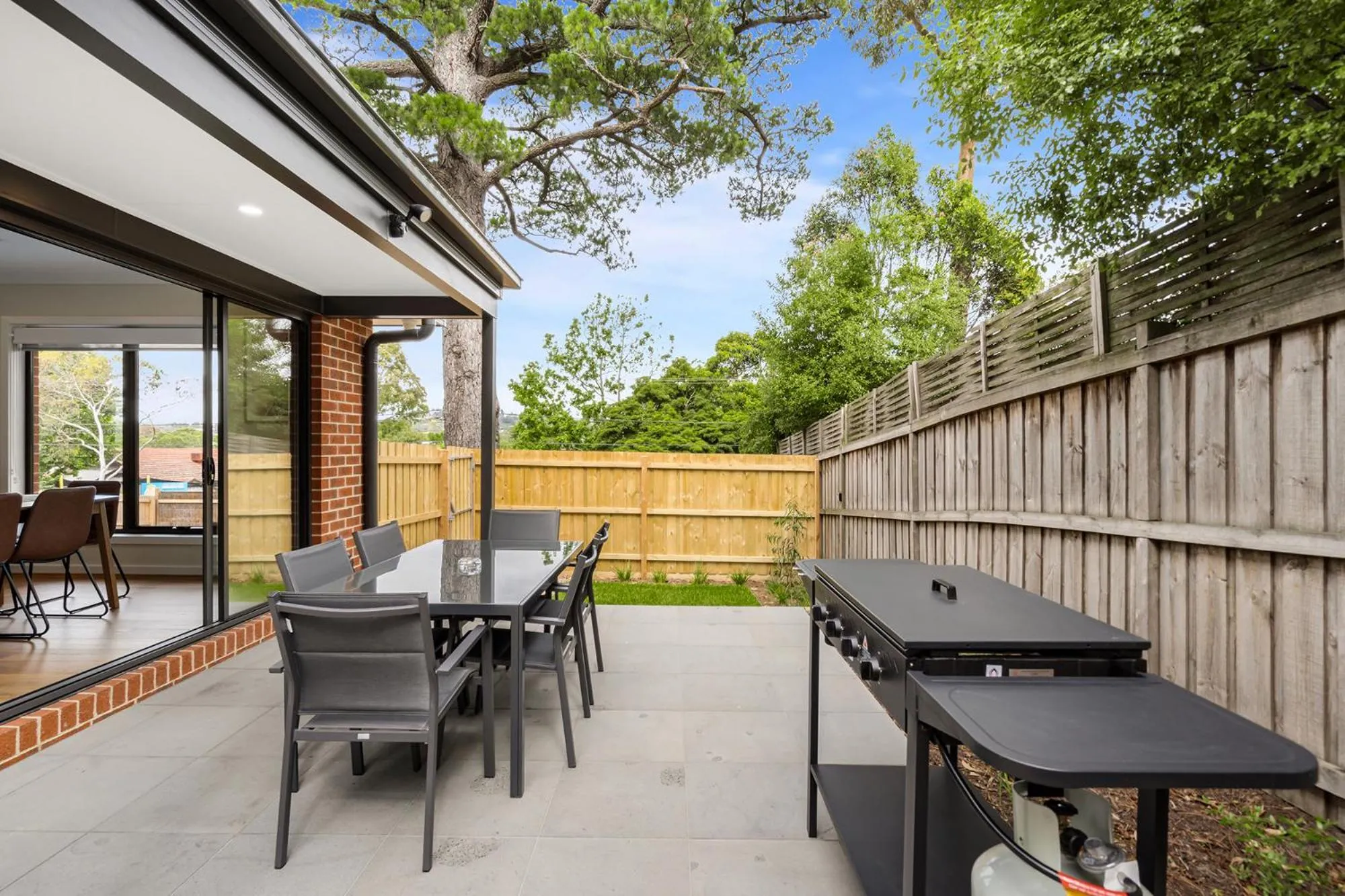 Patio in Bungunyah Apartments