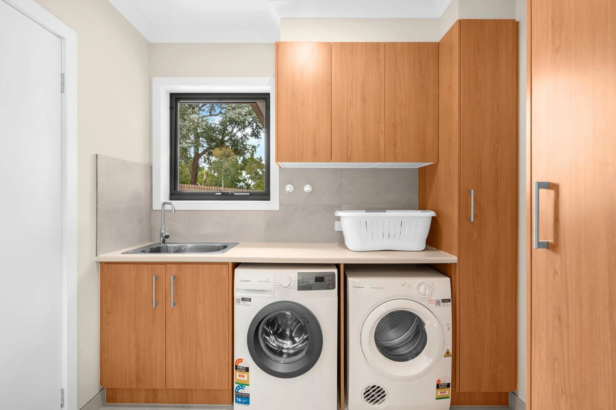 Kitchen or kitchenette in Bungunyah Apartments