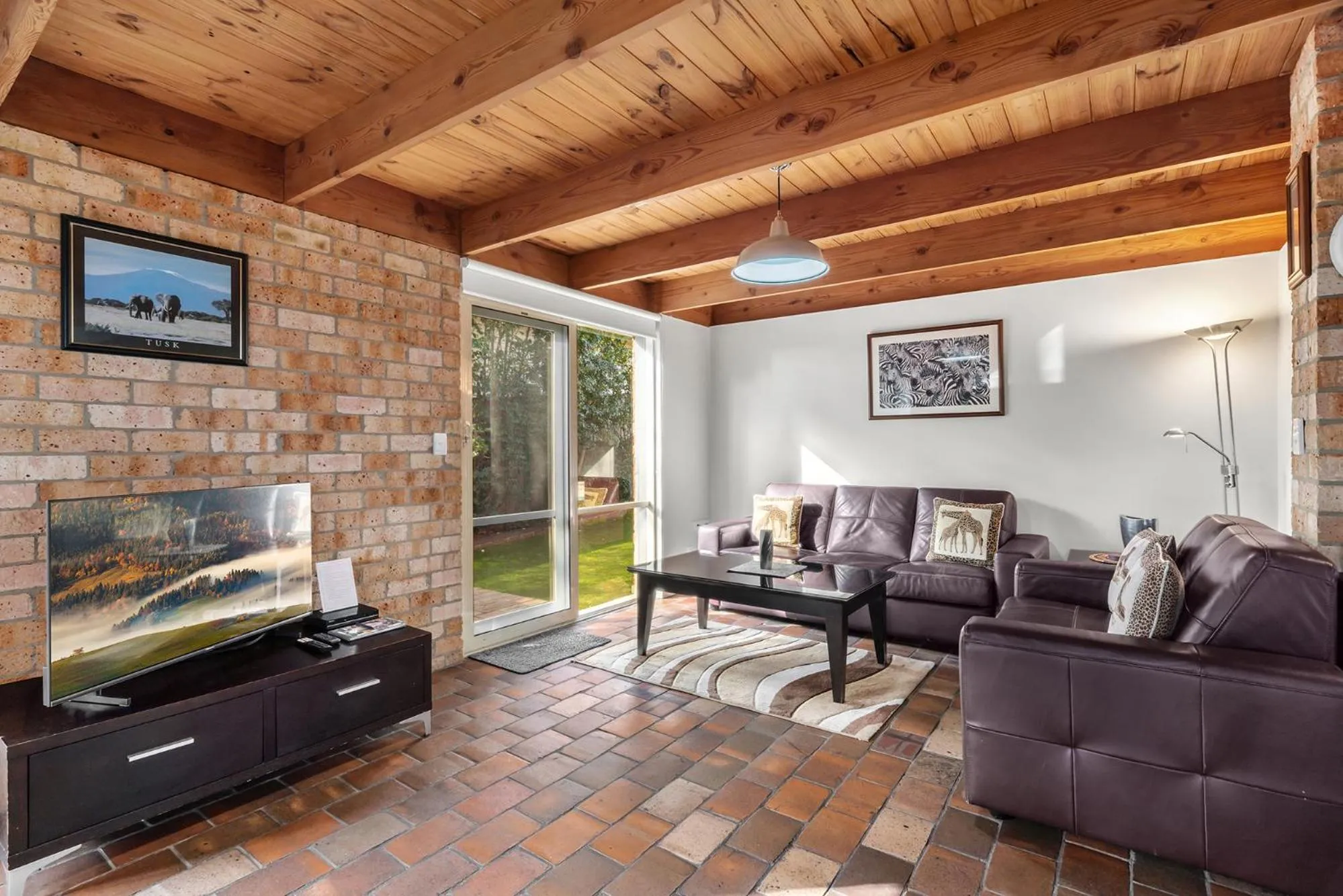 Seating area in Bungunyah Apartments