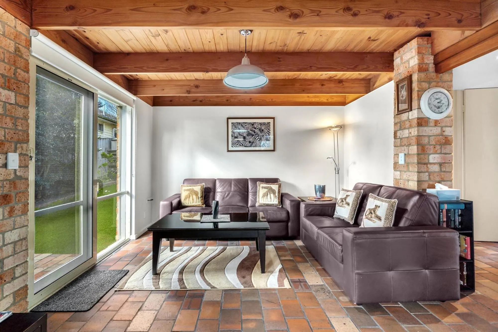 Seating area in Bungunyah Apartments