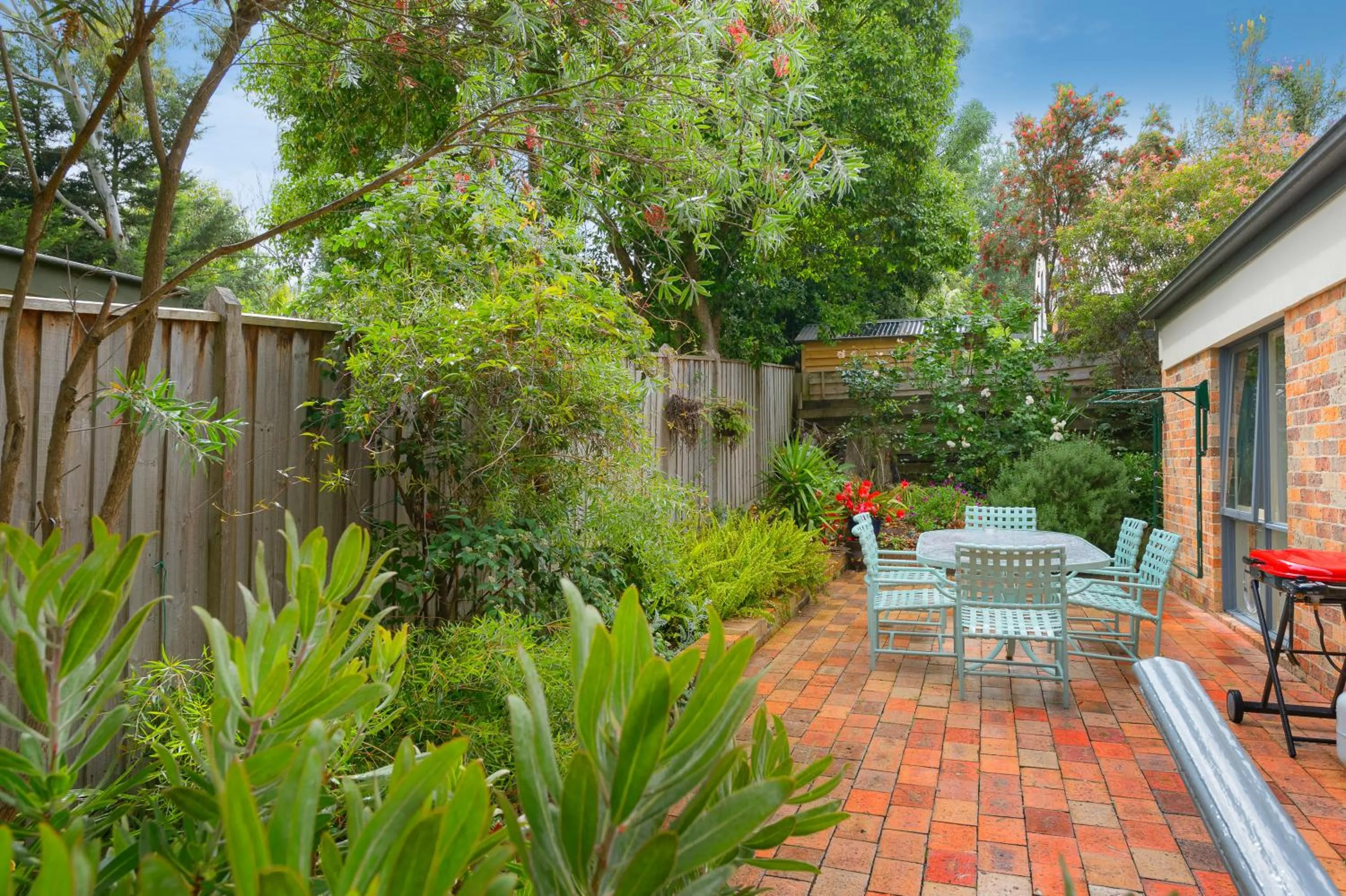 Patio in Bungunyah Apartments