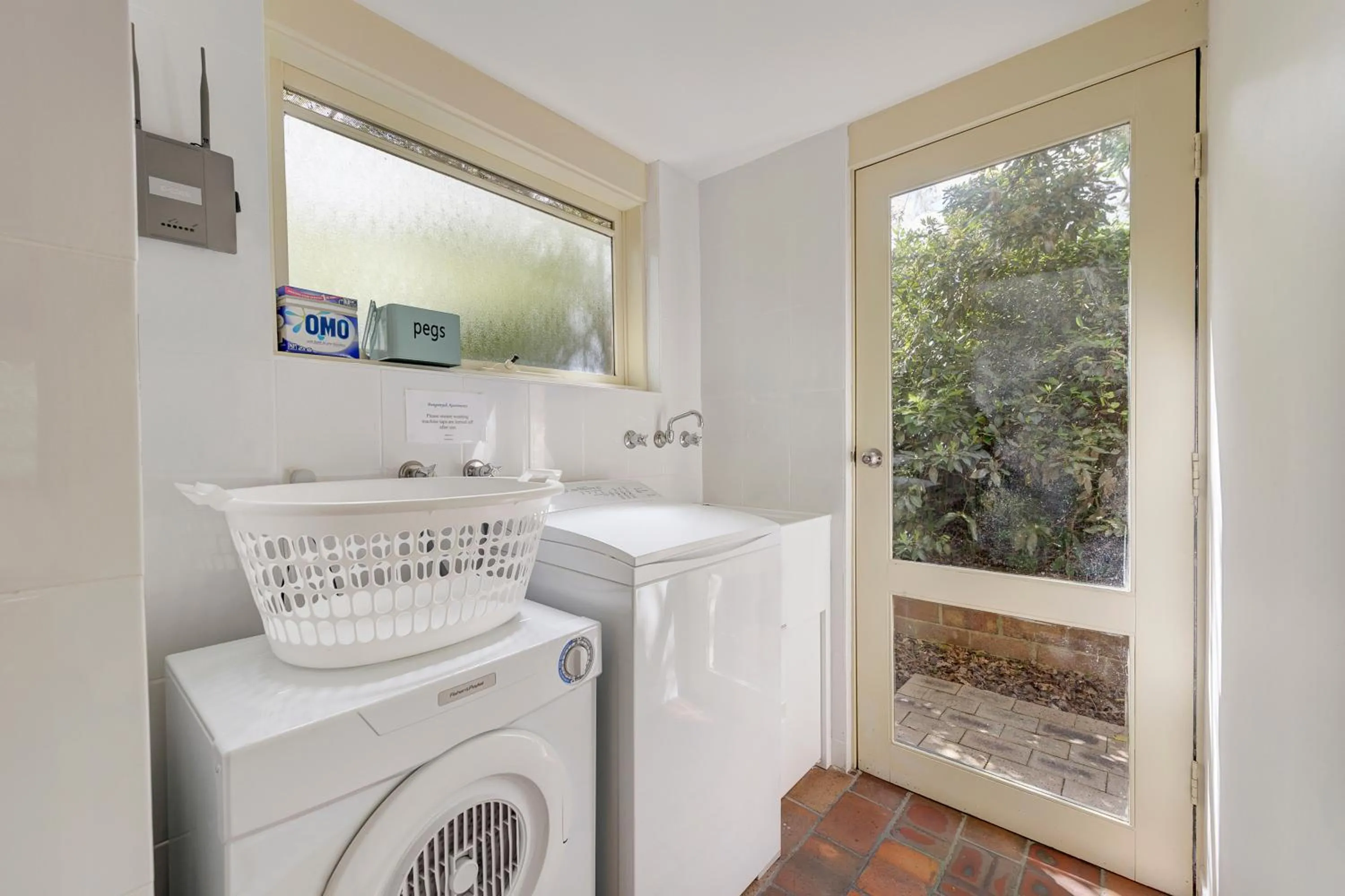 Kitchen or kitchenette in Bungunyah Apartments